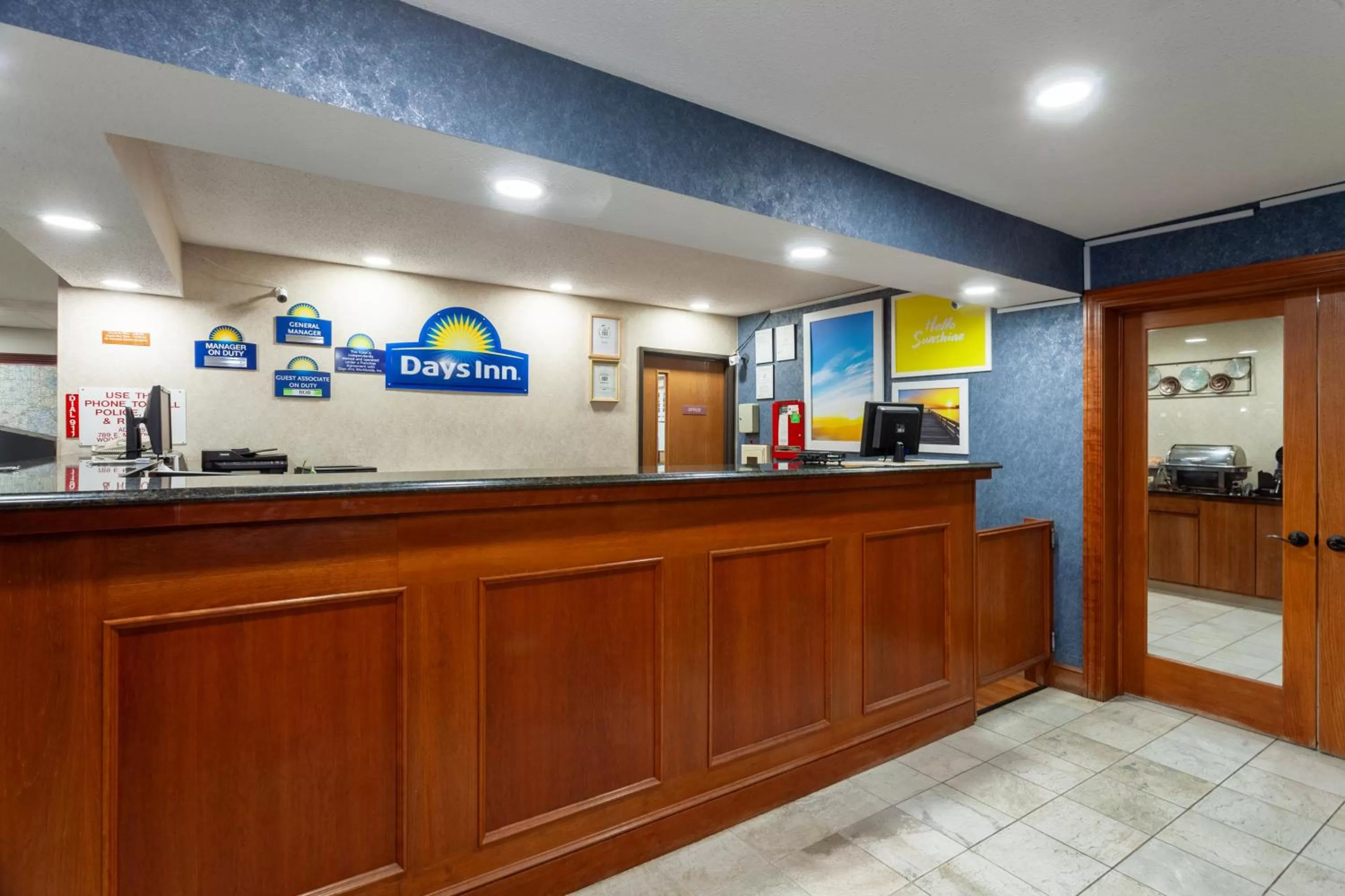 Lobby or reception in Days Inn by Wyndham Wooster