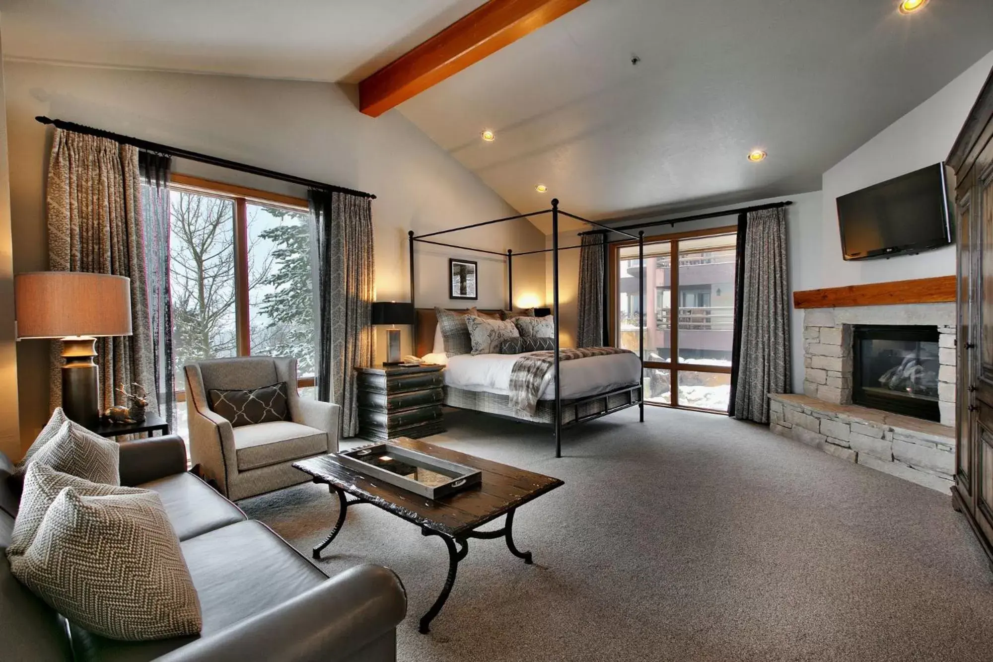 Bedroom, Seating Area in Stein Eriksen Lodge Deer Valley