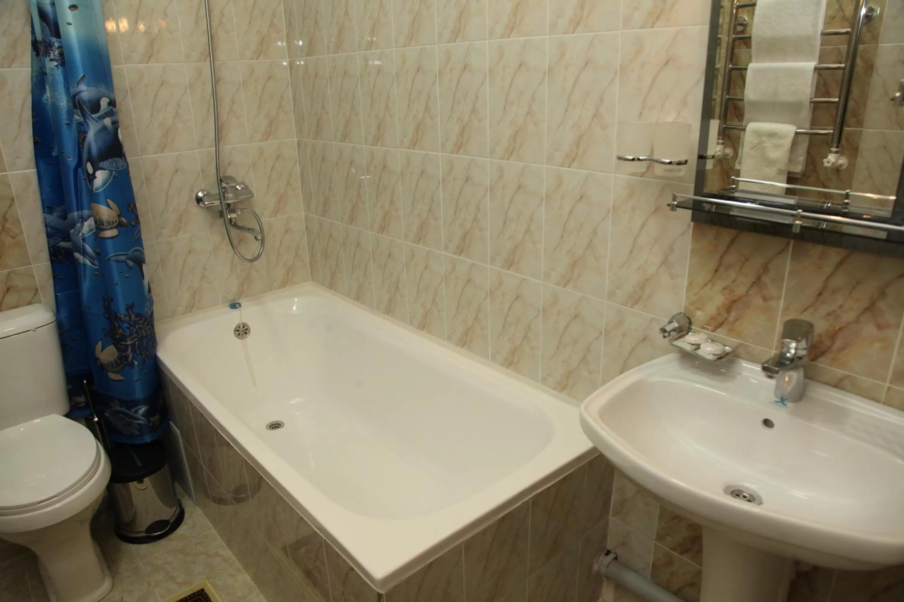 Shower in Hotel Vardonze