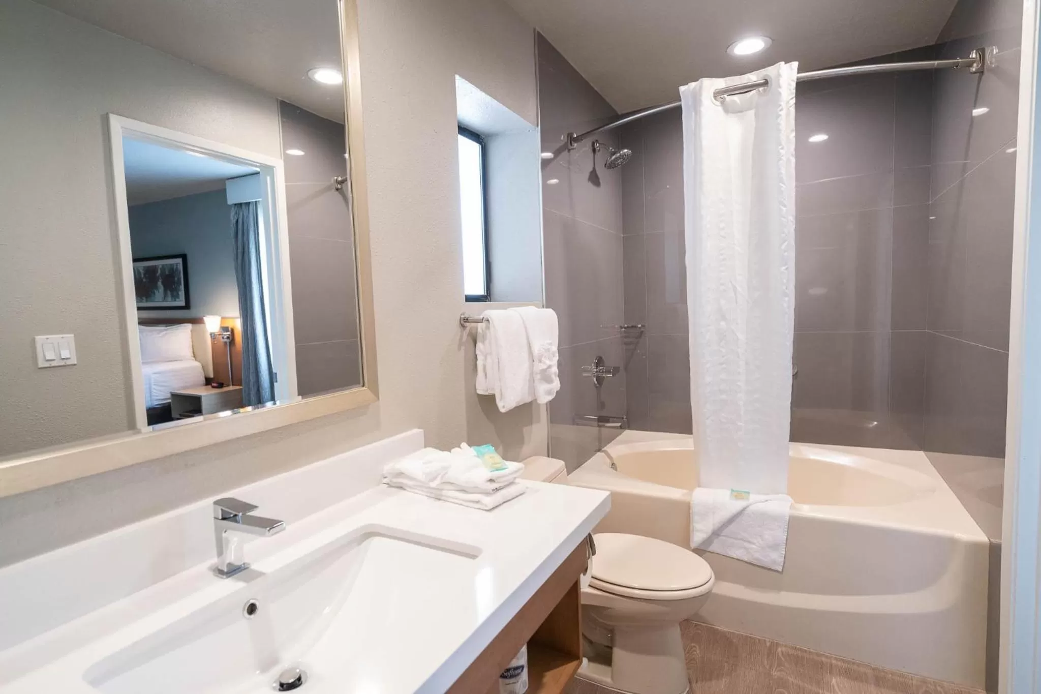 Shower in Alexis Park All Suite Resort