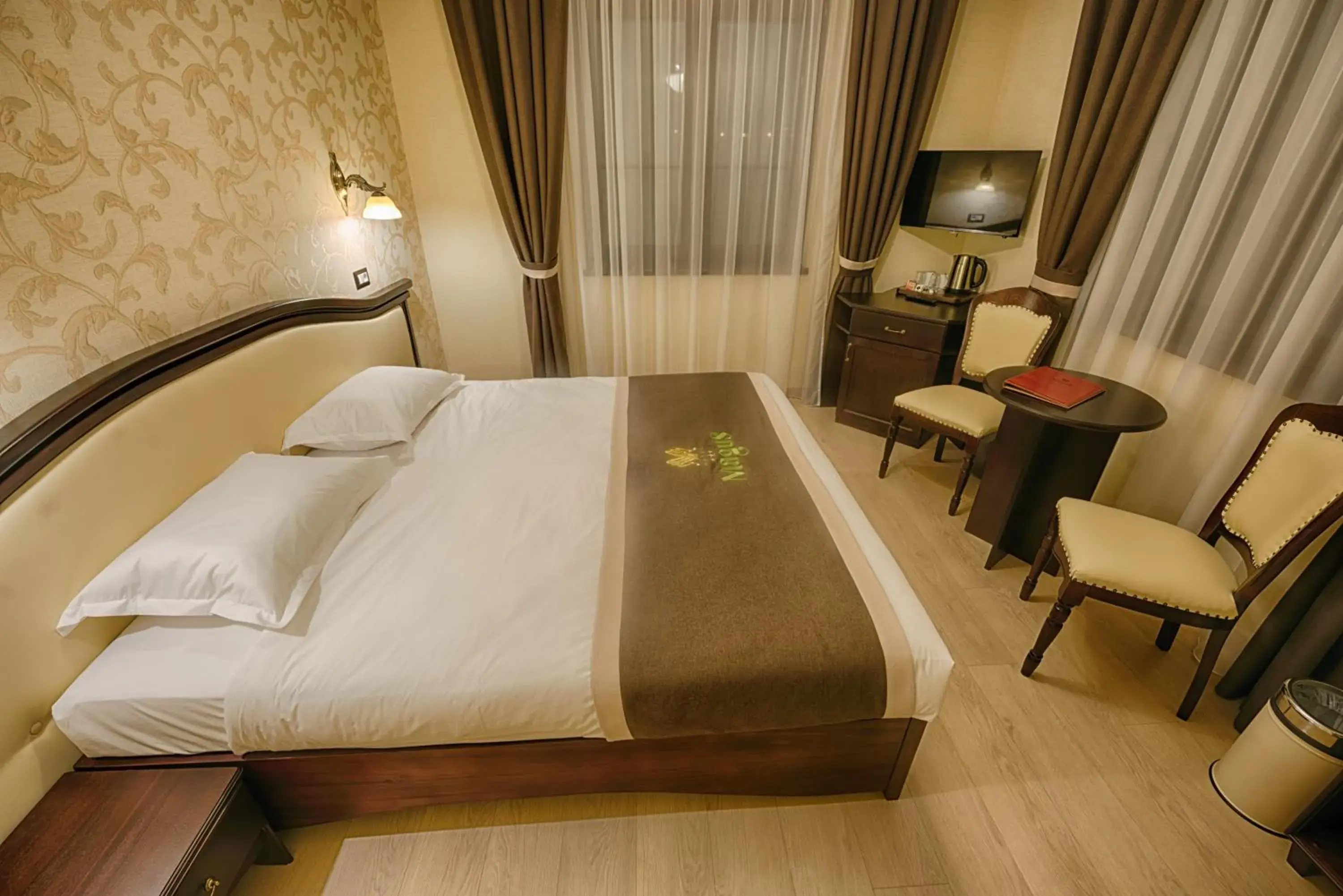 Bed in Magus Hotel