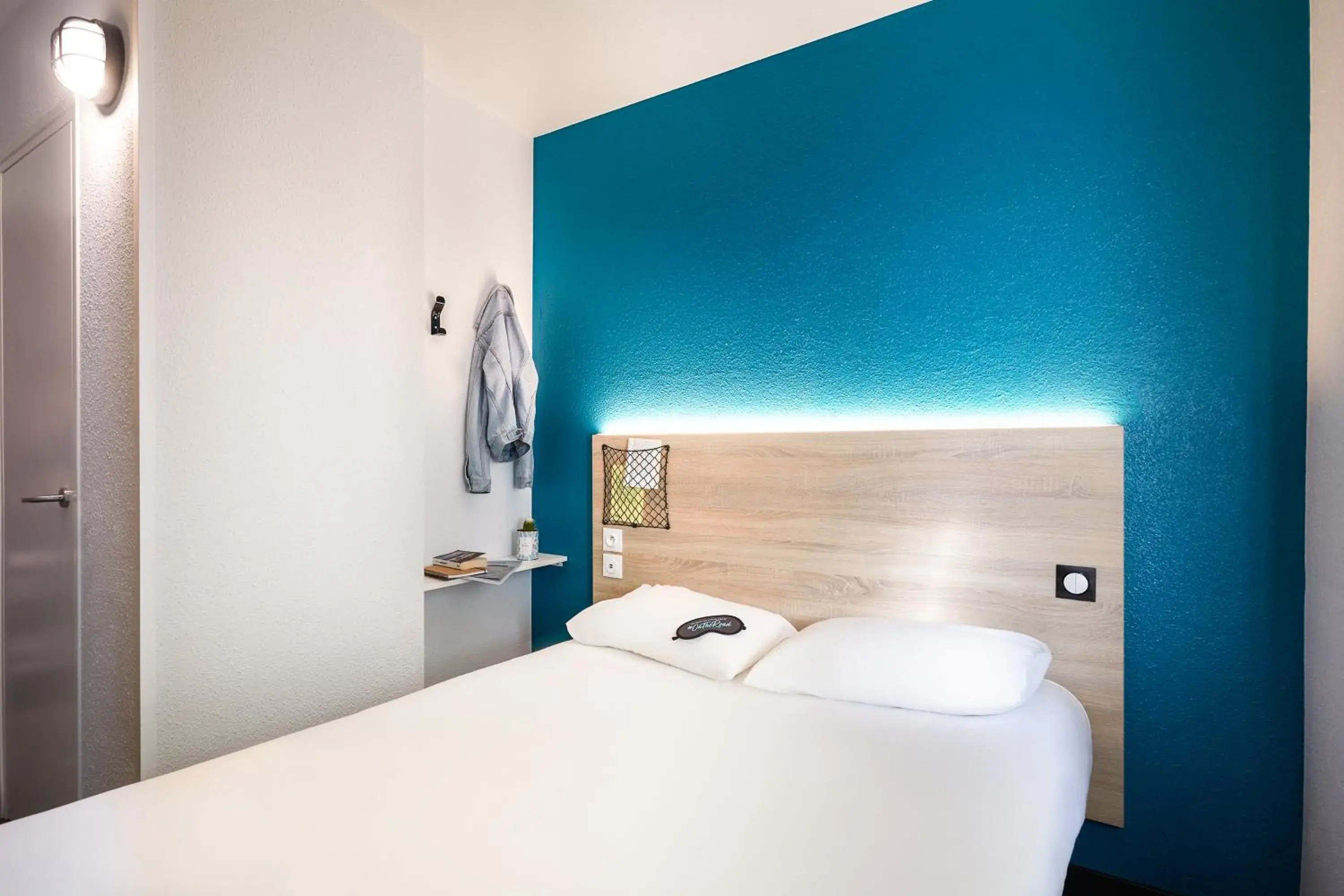 Bed in hotelF1 Nantes Est La Beaujoire