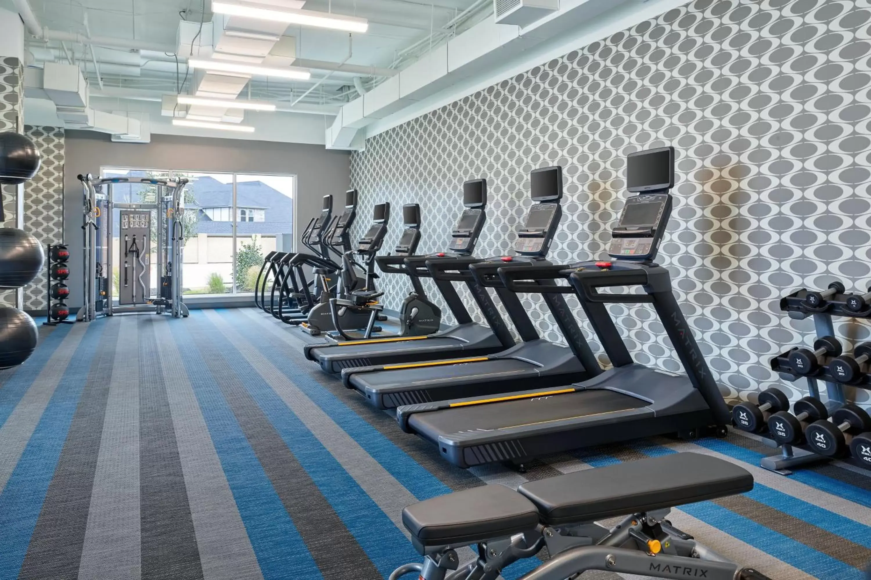Fitness centre/facilities, Fitness Center/Facilities in Aloft Fort Worth Trophy Club