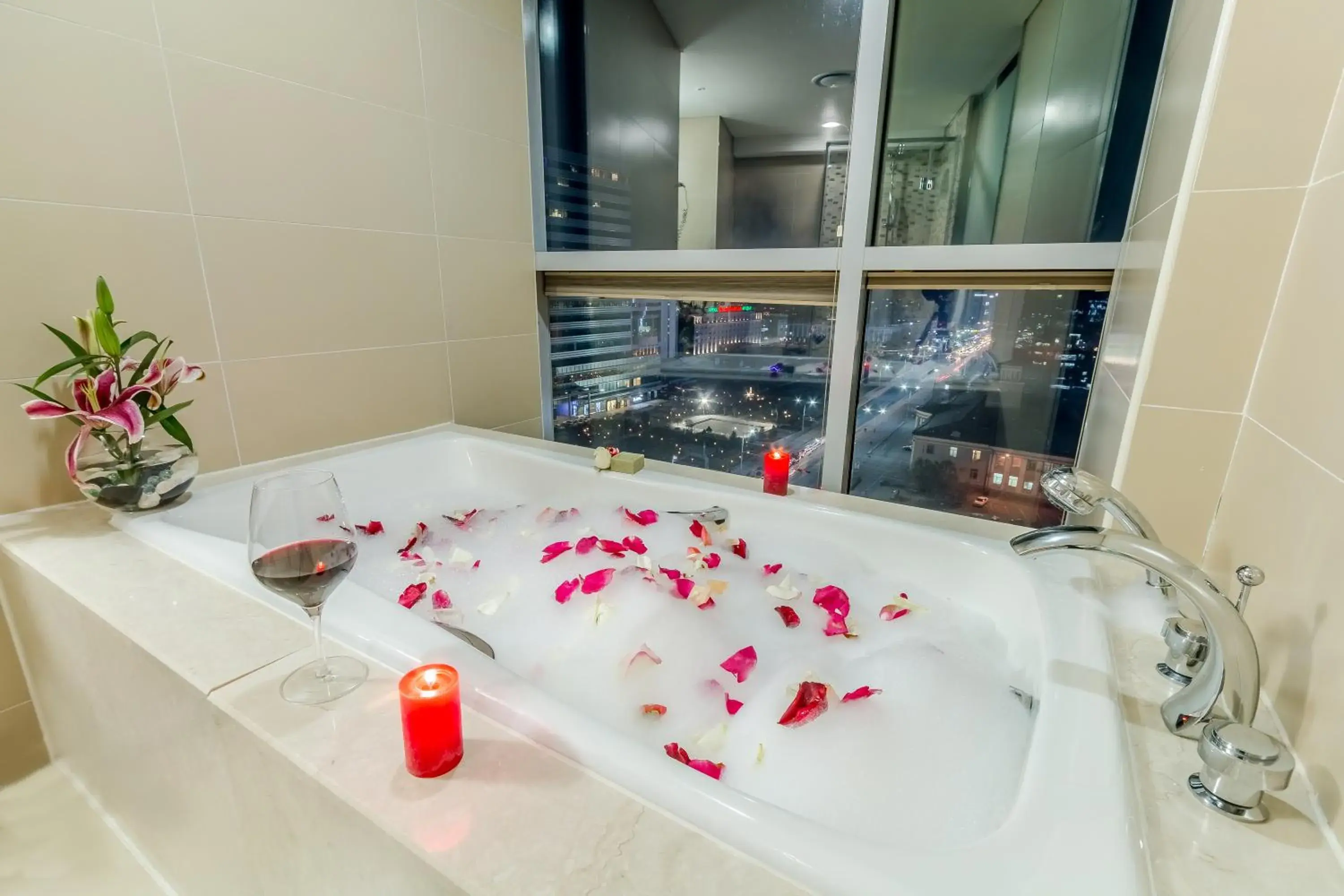 Bathroom in The Blue Sky Hotel and Tower