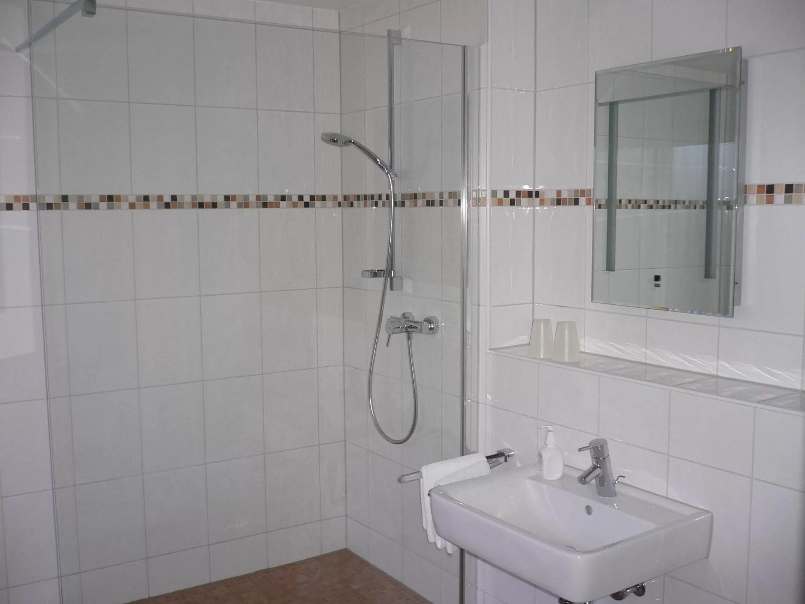 Bathroom in Hotel Hubertus Hamacher