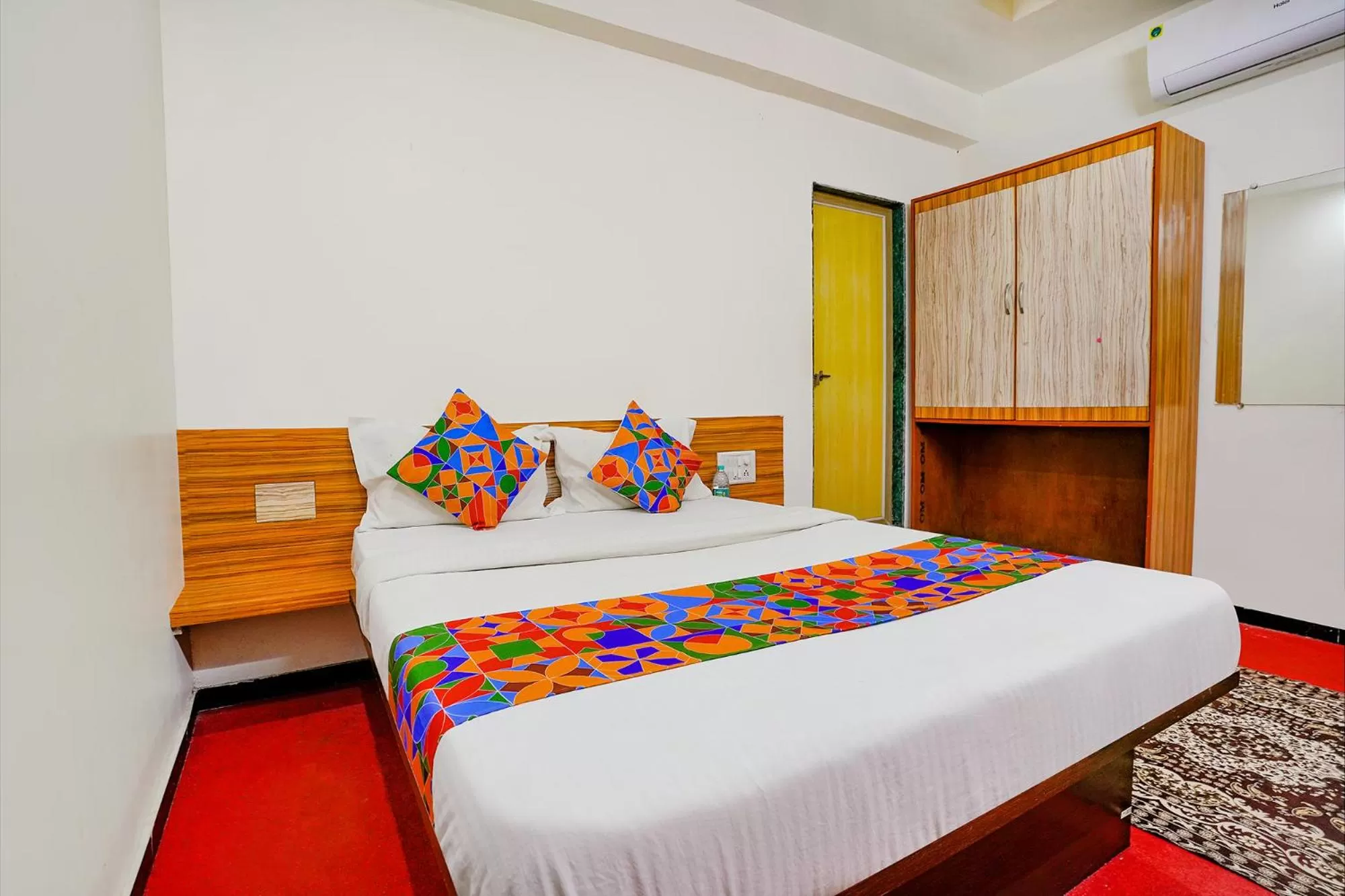 Bed in FabHotel Sai Chatra