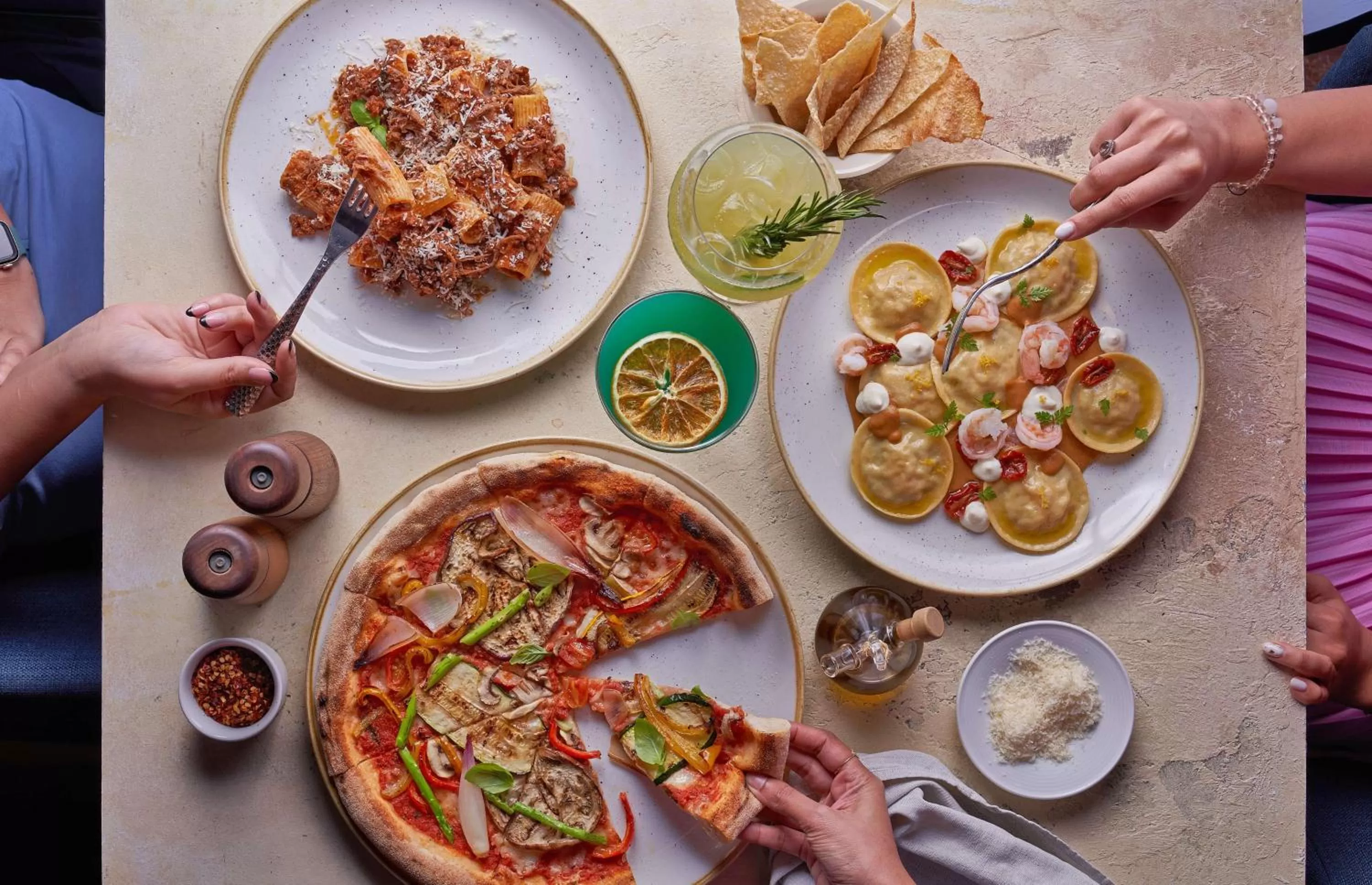 Food and drinks in Radisson Blu Hotel, Abu Dhabi Yas Island