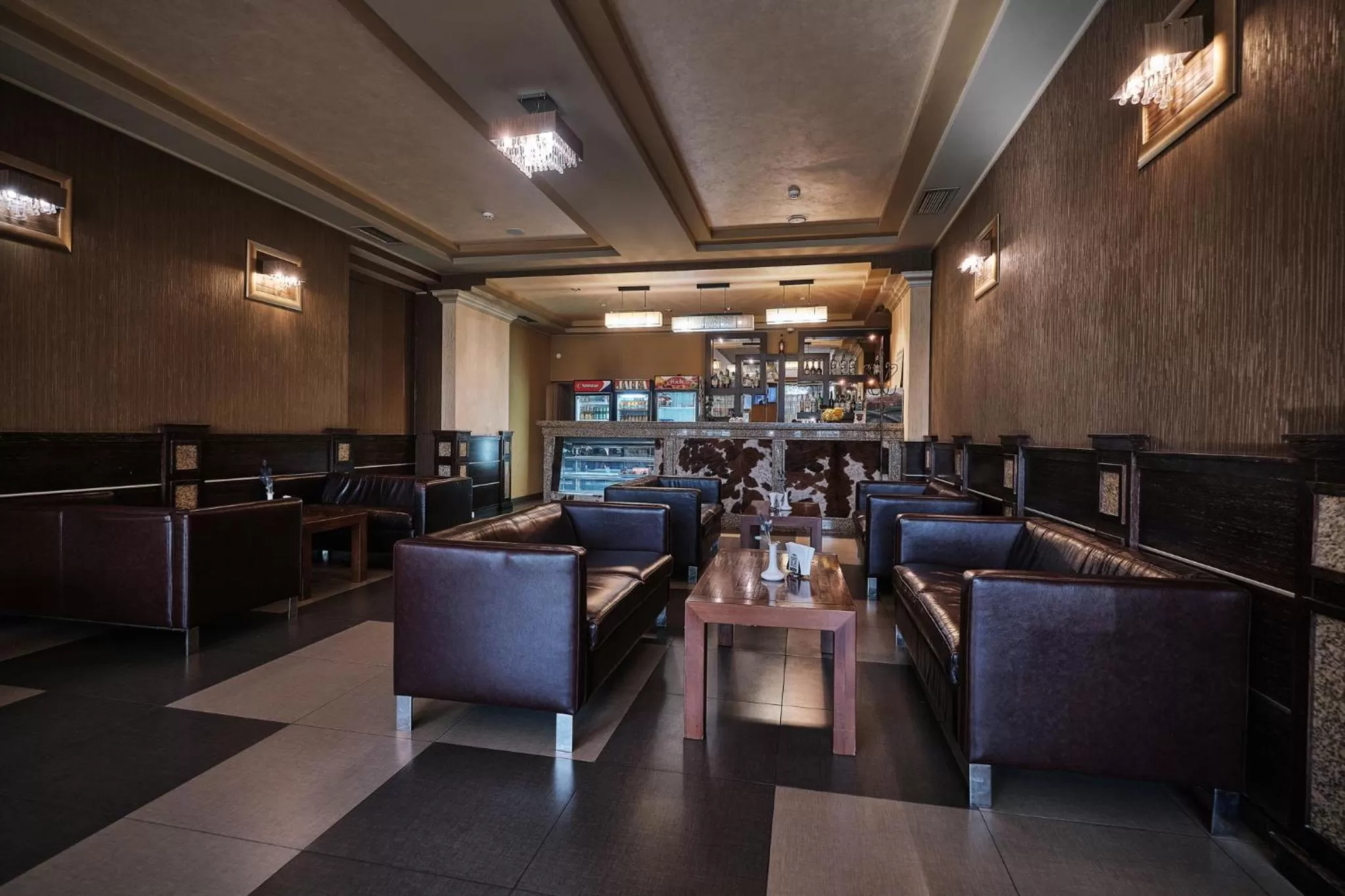 Lounge or bar in Hotel Uzhgorod