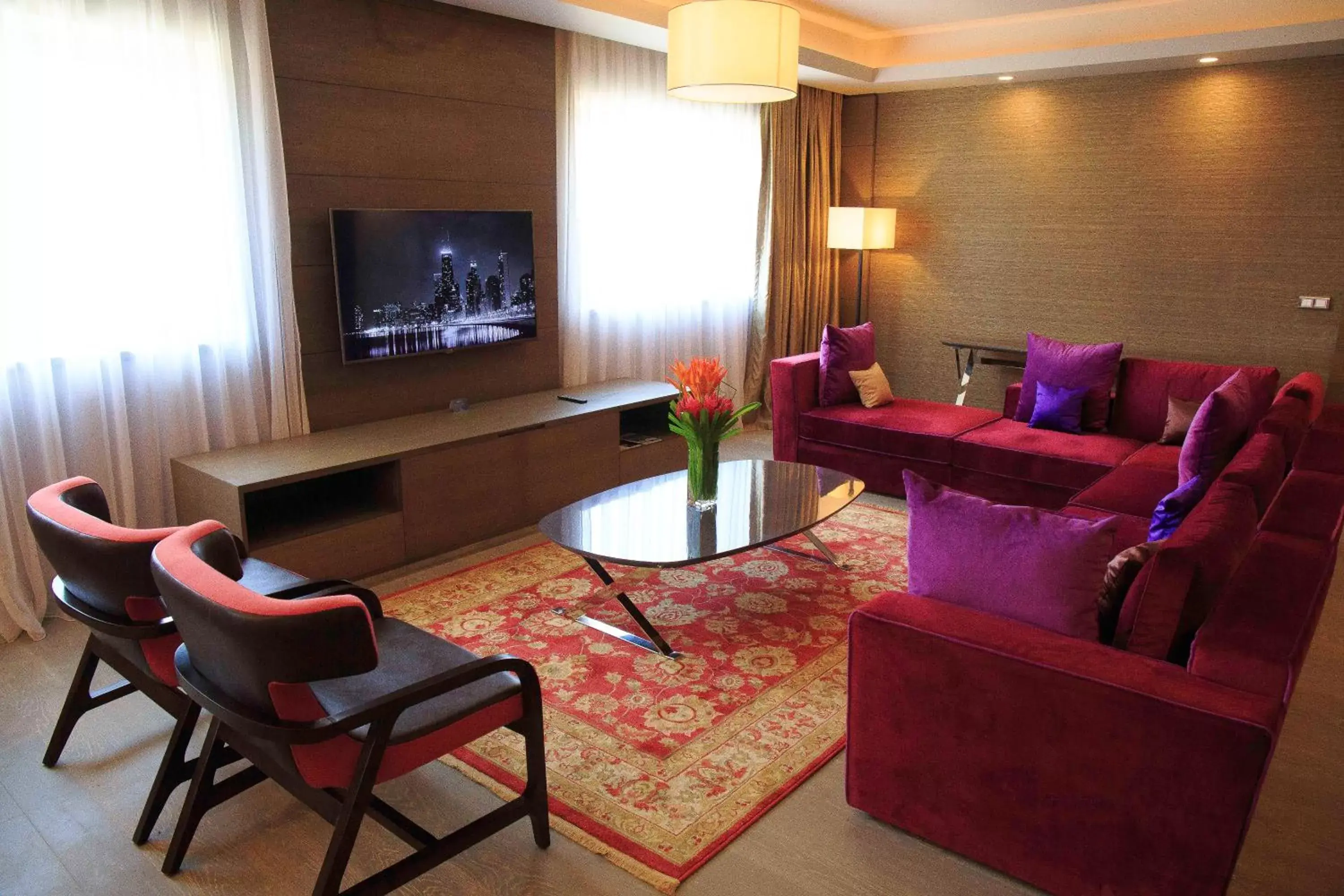 Living room, Seating Area in Radisson Blu Hotel, Abidjan Airport