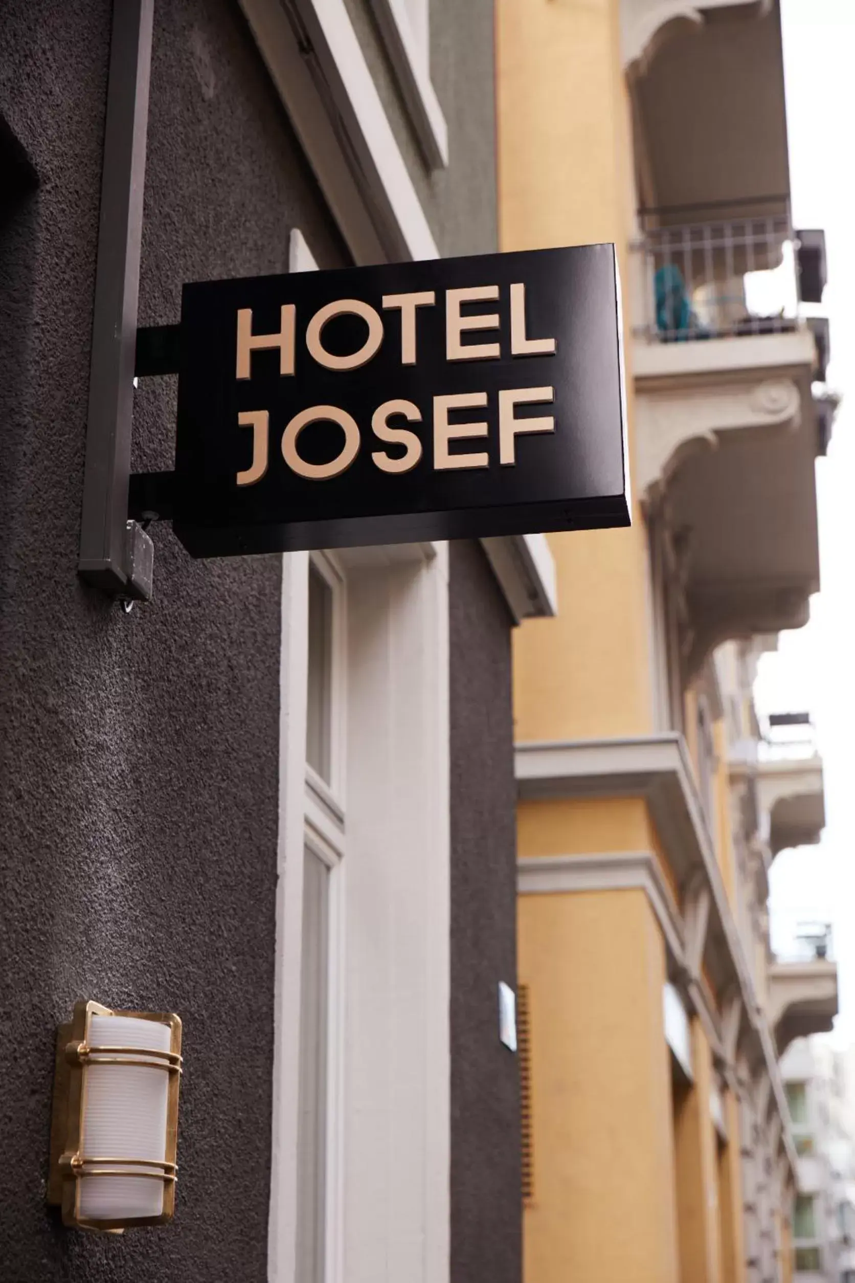 Property building in Boutique Hotel Josef