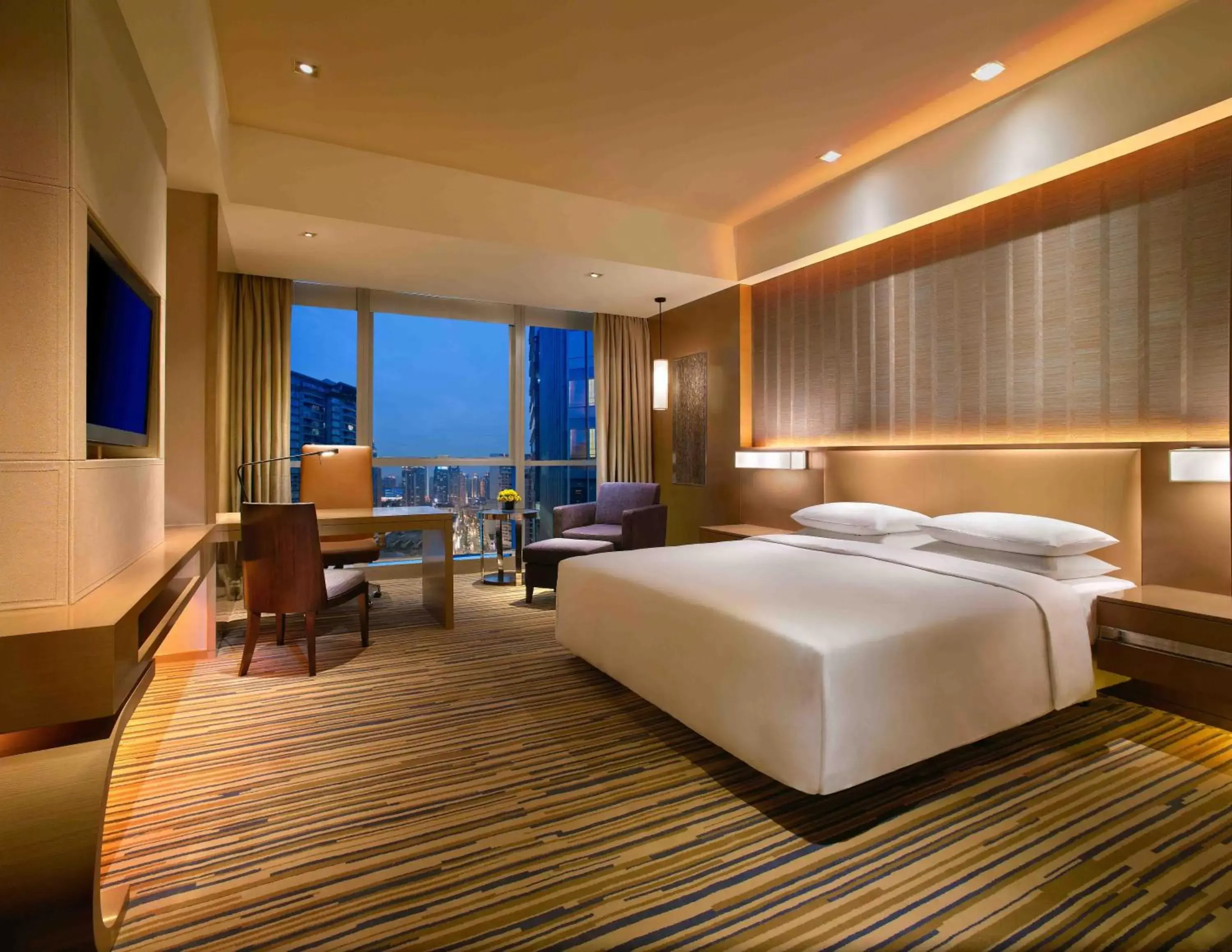 Bedroom in Hyatt Regency Chongqing Hotel