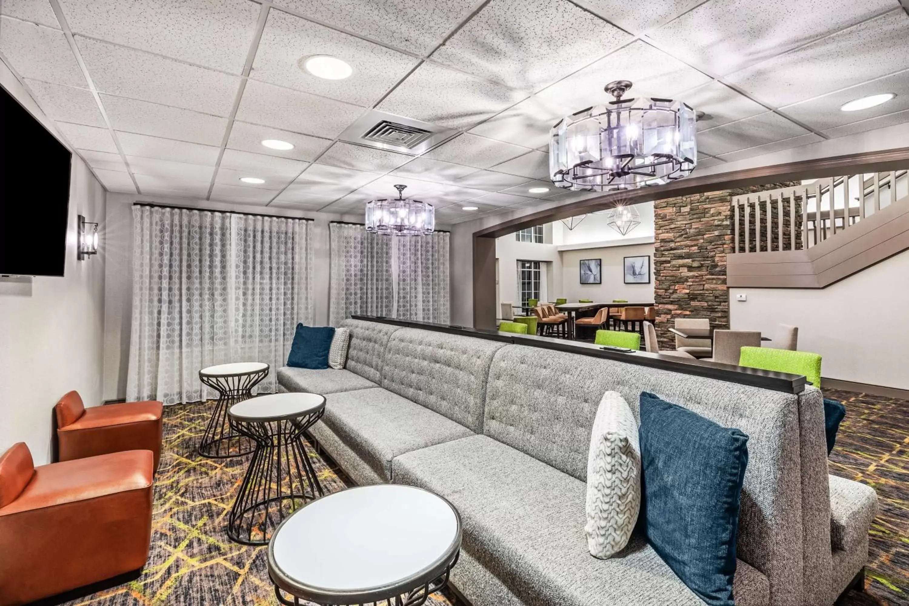 Lobby or reception, Seating Area in Homewood Suites by Hilton Shreveport