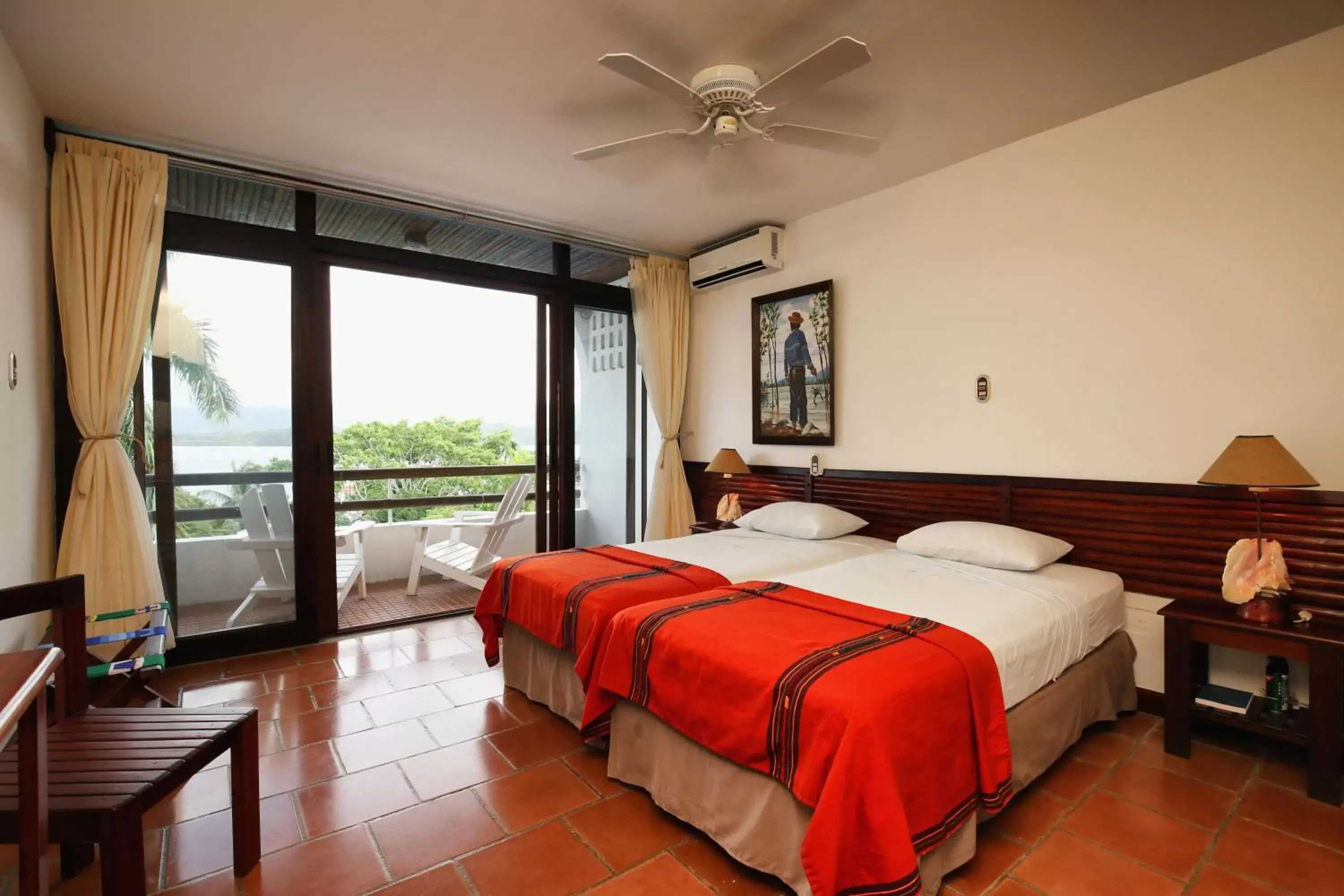 Bedroom in Villa Caribe