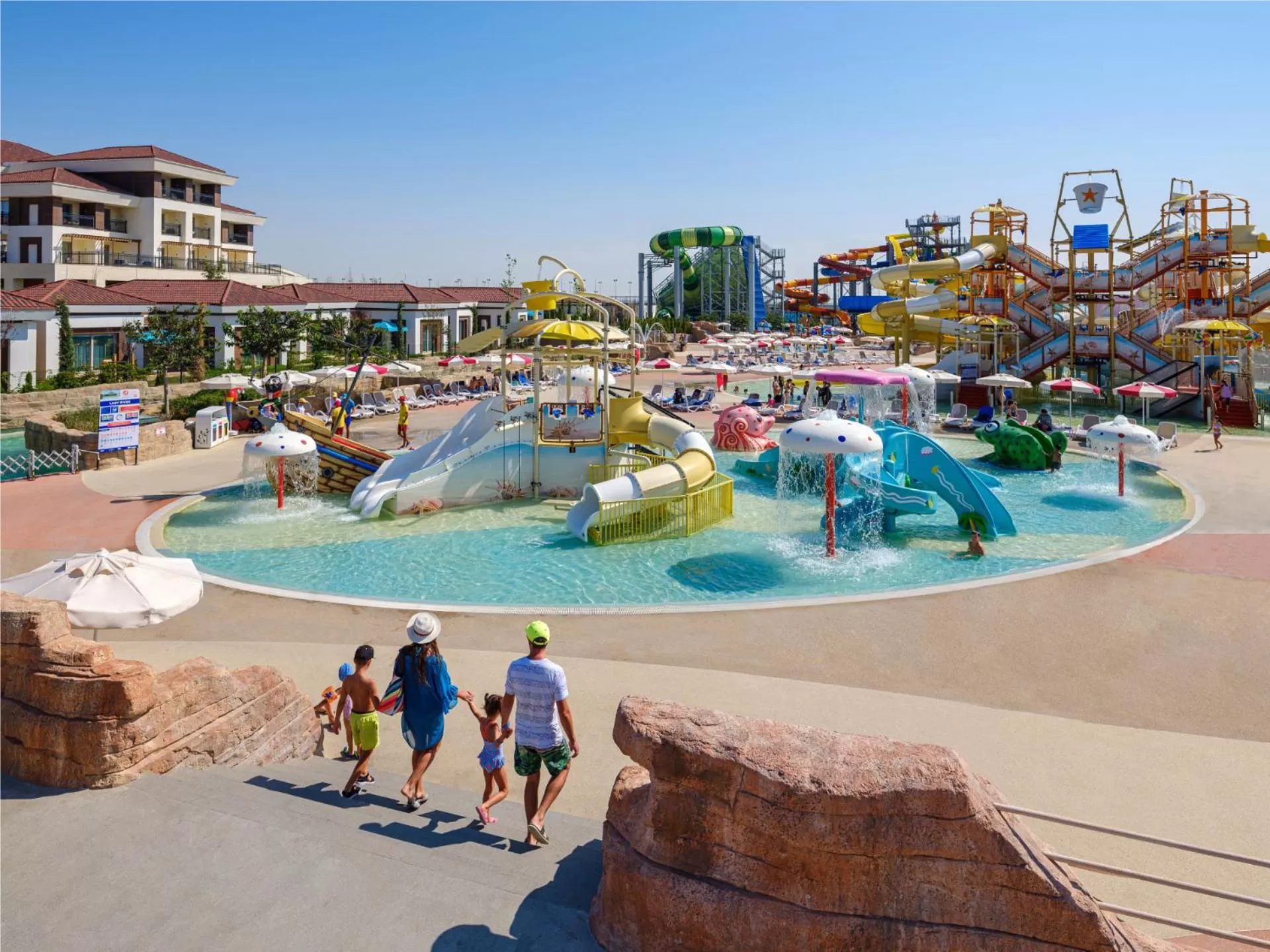 Activities in Rixos Water World Aktau - Theme Park Free Access