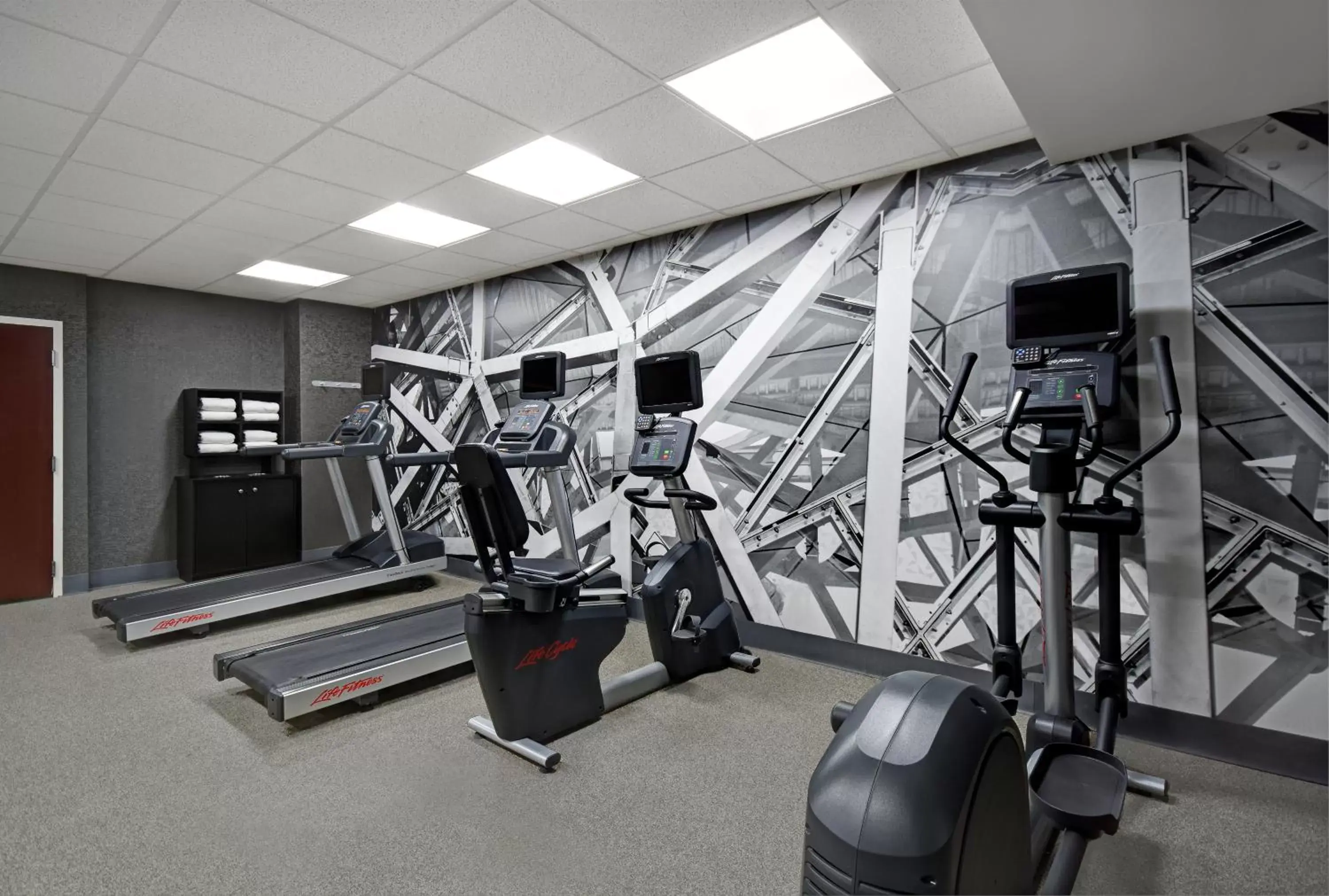 Fitness centre/facilities, Fitness Center/Facilities in Holiday Inn Express & Suites Cincinnati Riverfront, an IHG Hotel