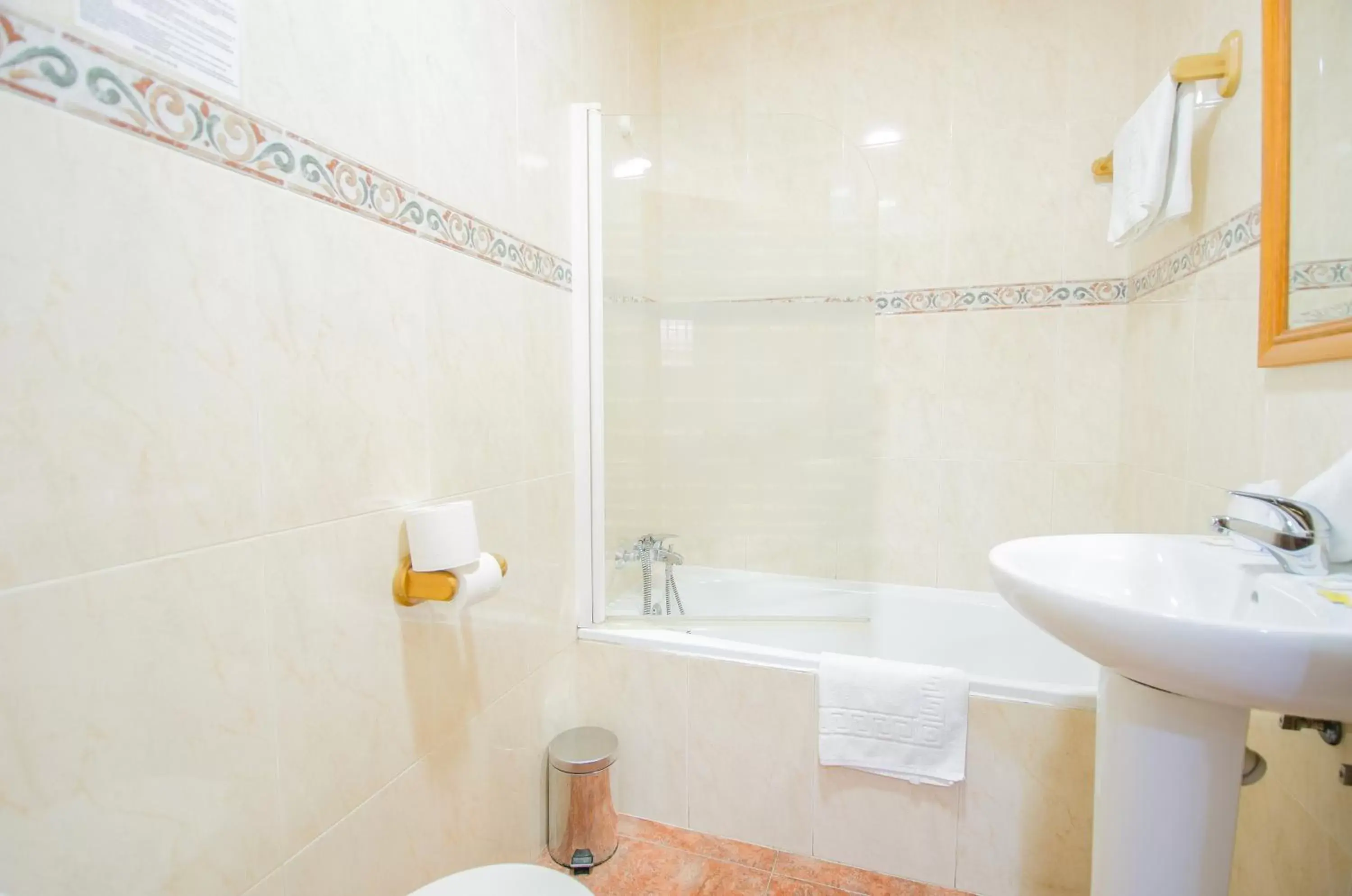Decorative detail, Bathroom in Hotel Solymar