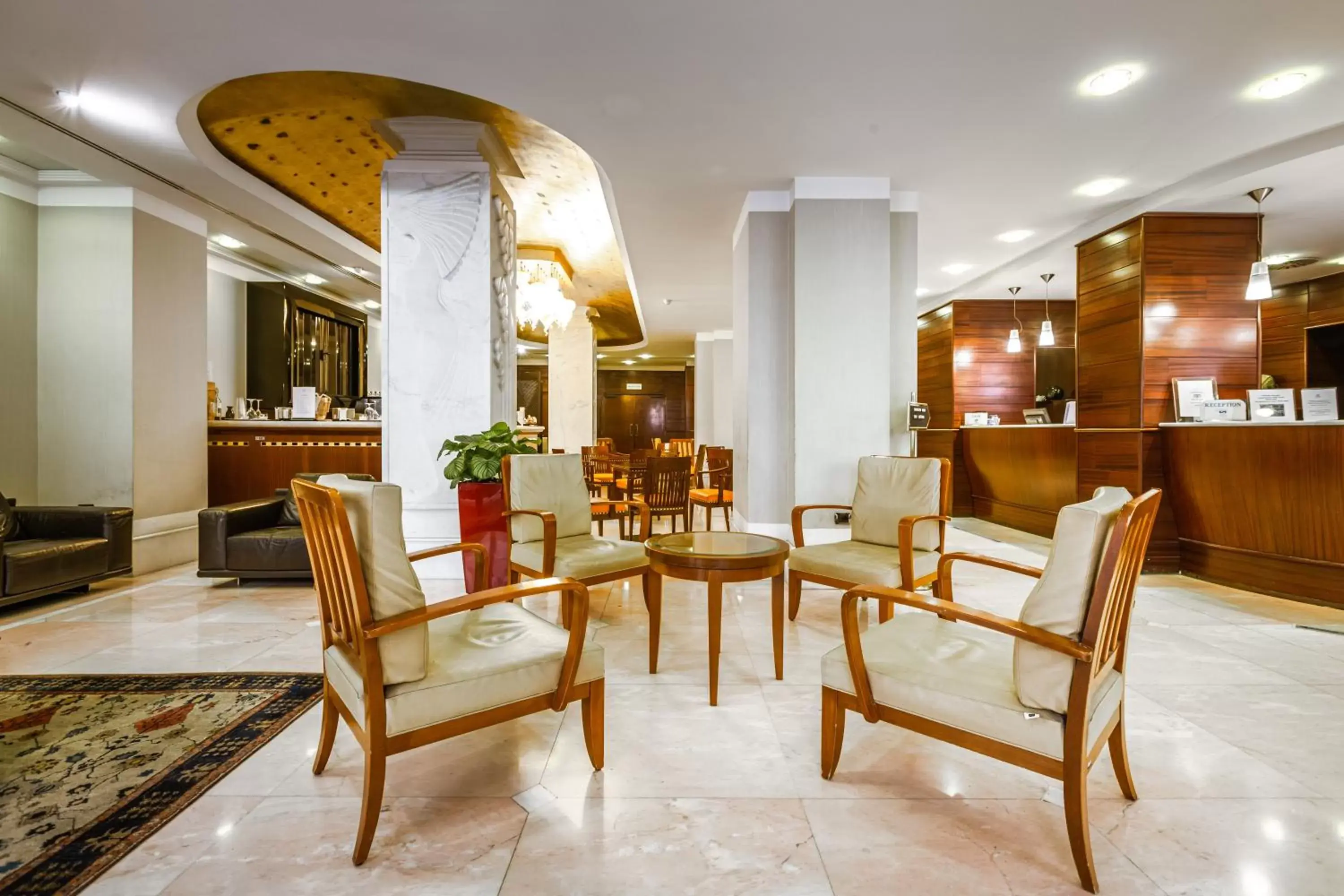 Lobby or reception, Restaurant/Places to Eat in Hotel Delle Nazioni