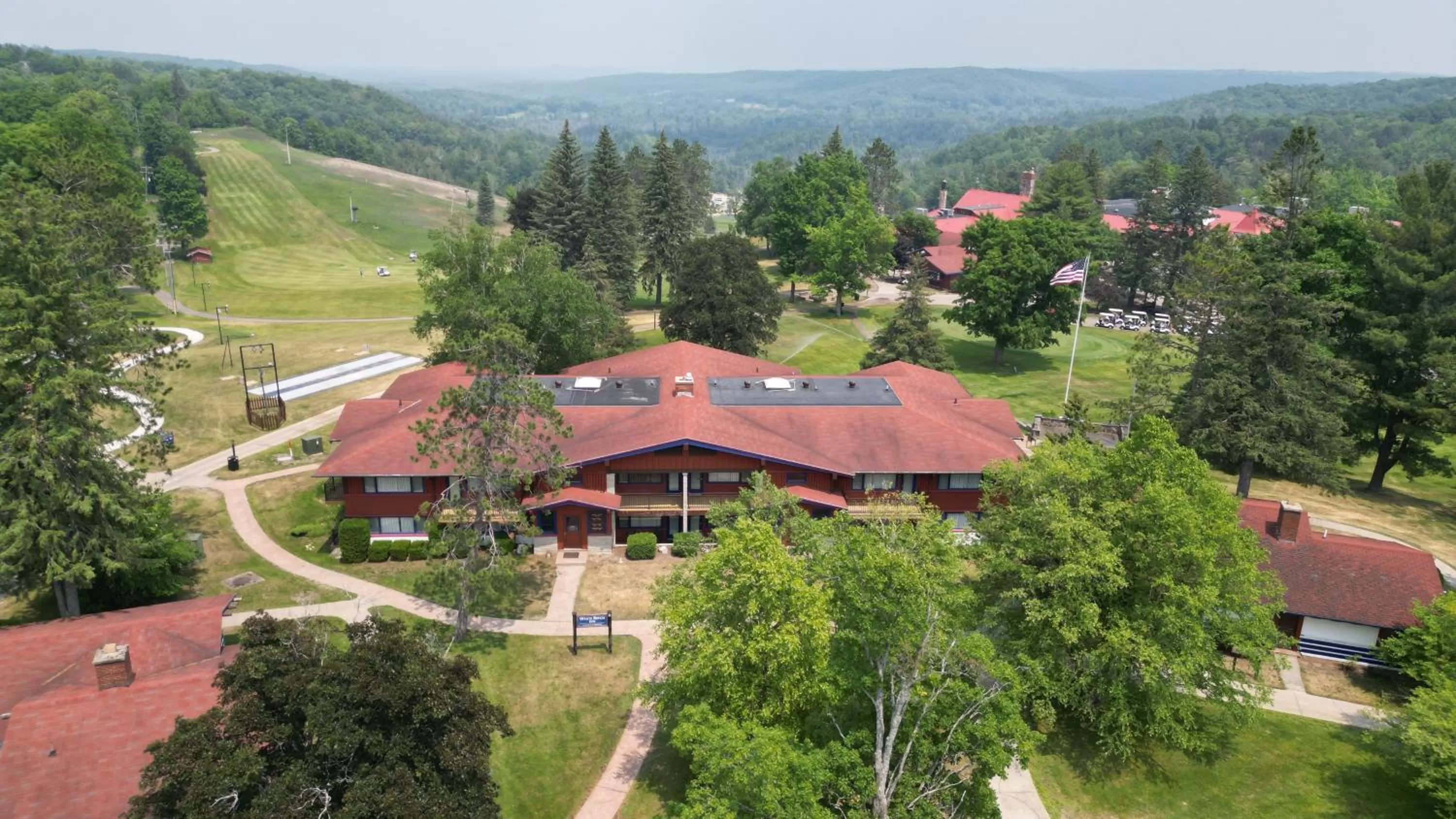 Bird's eye view in Otsego Resort