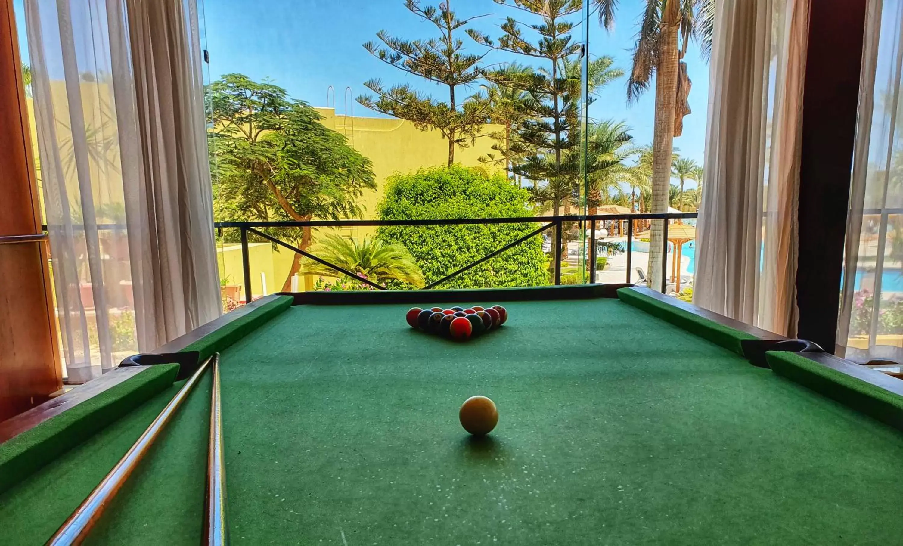 Billiards in Palm Beach Resort Families and Couples only