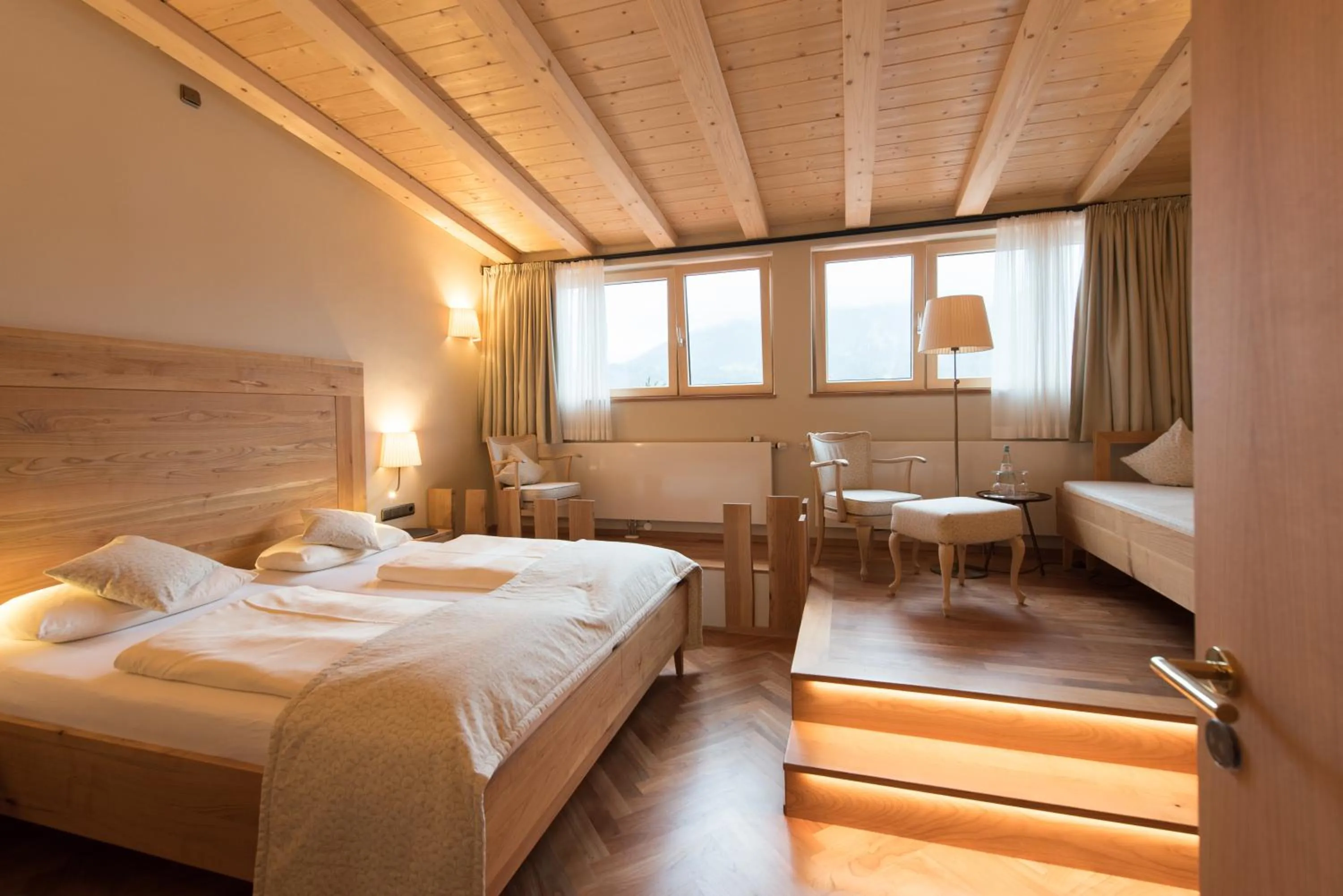 Photo of the whole room, Bed in Biohotel Garmischer Hof