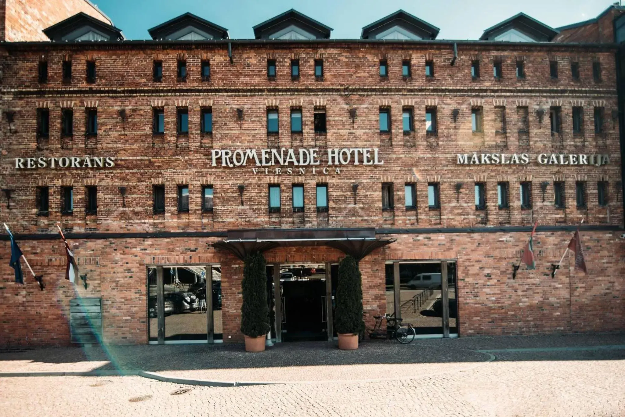 Facade/entrance, Property Building in Promenade Hotel Liepaja