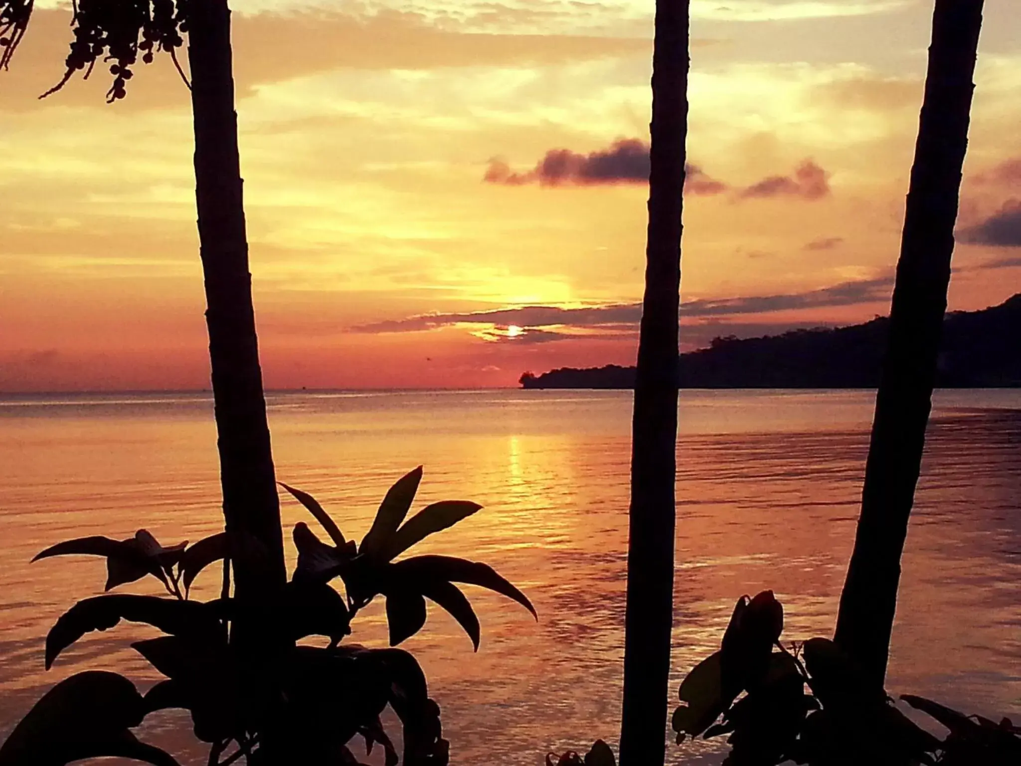 Sea view in Moorings Hotel Sea view in Moorings Hotel