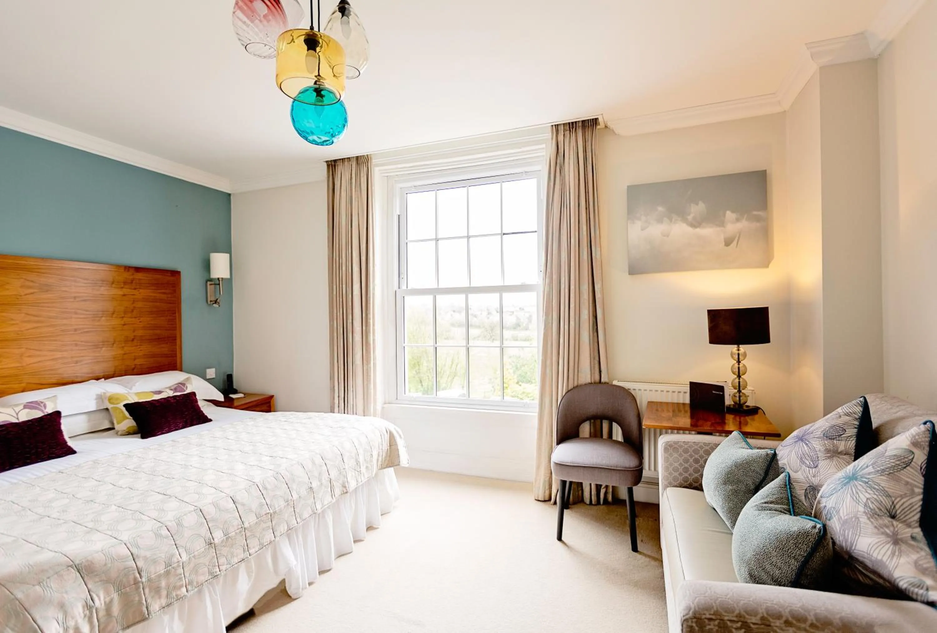Photo of the whole room, Bed in Fishmore Hall Hotel and Boutique Spa