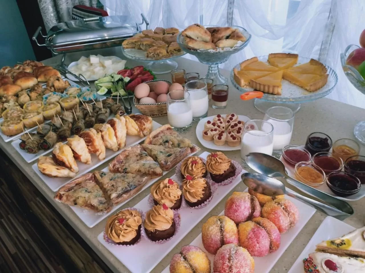 Breakfast in Sapar Standart Hotel