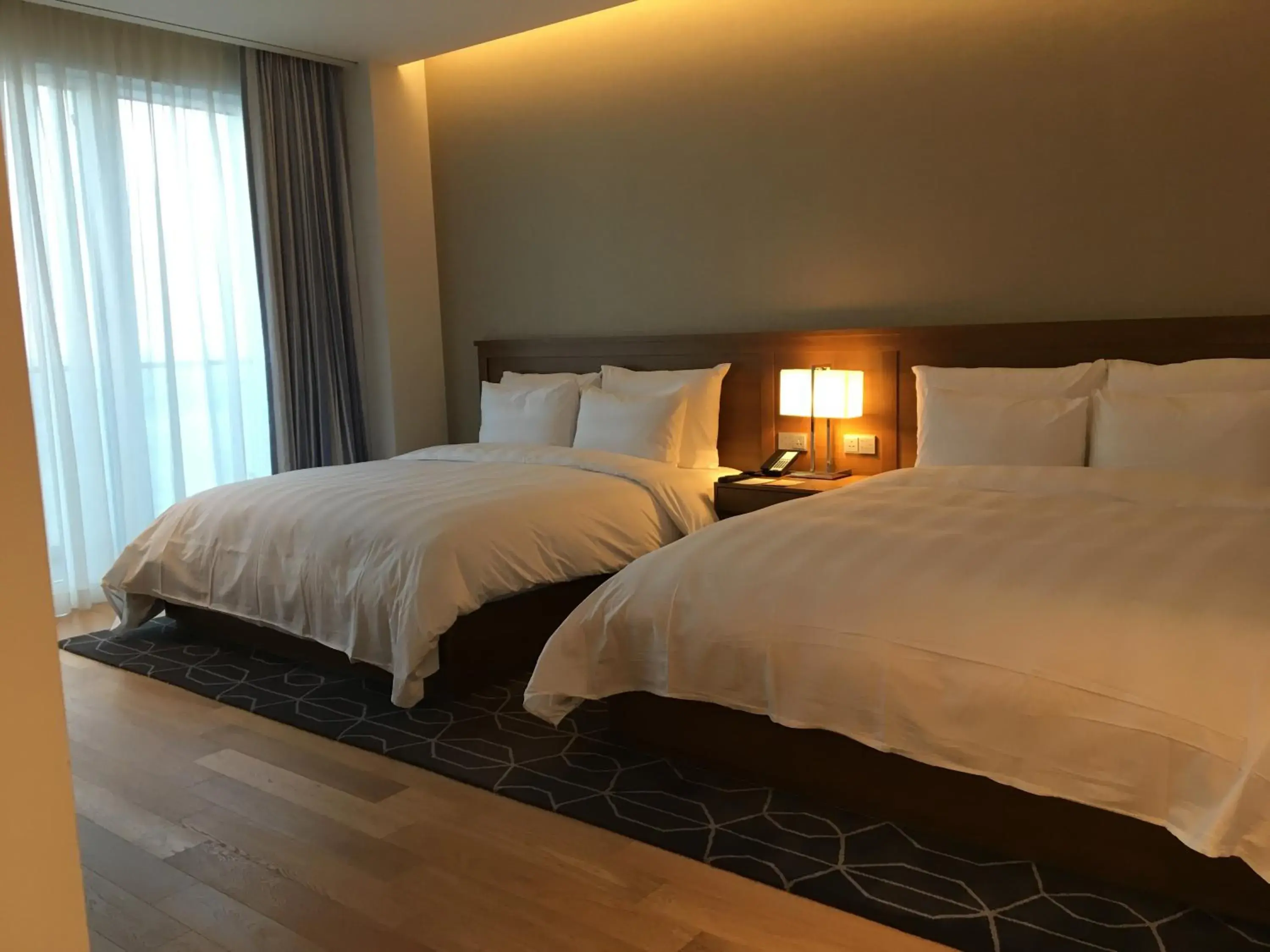 Bed in Lotte Resort Sokcho