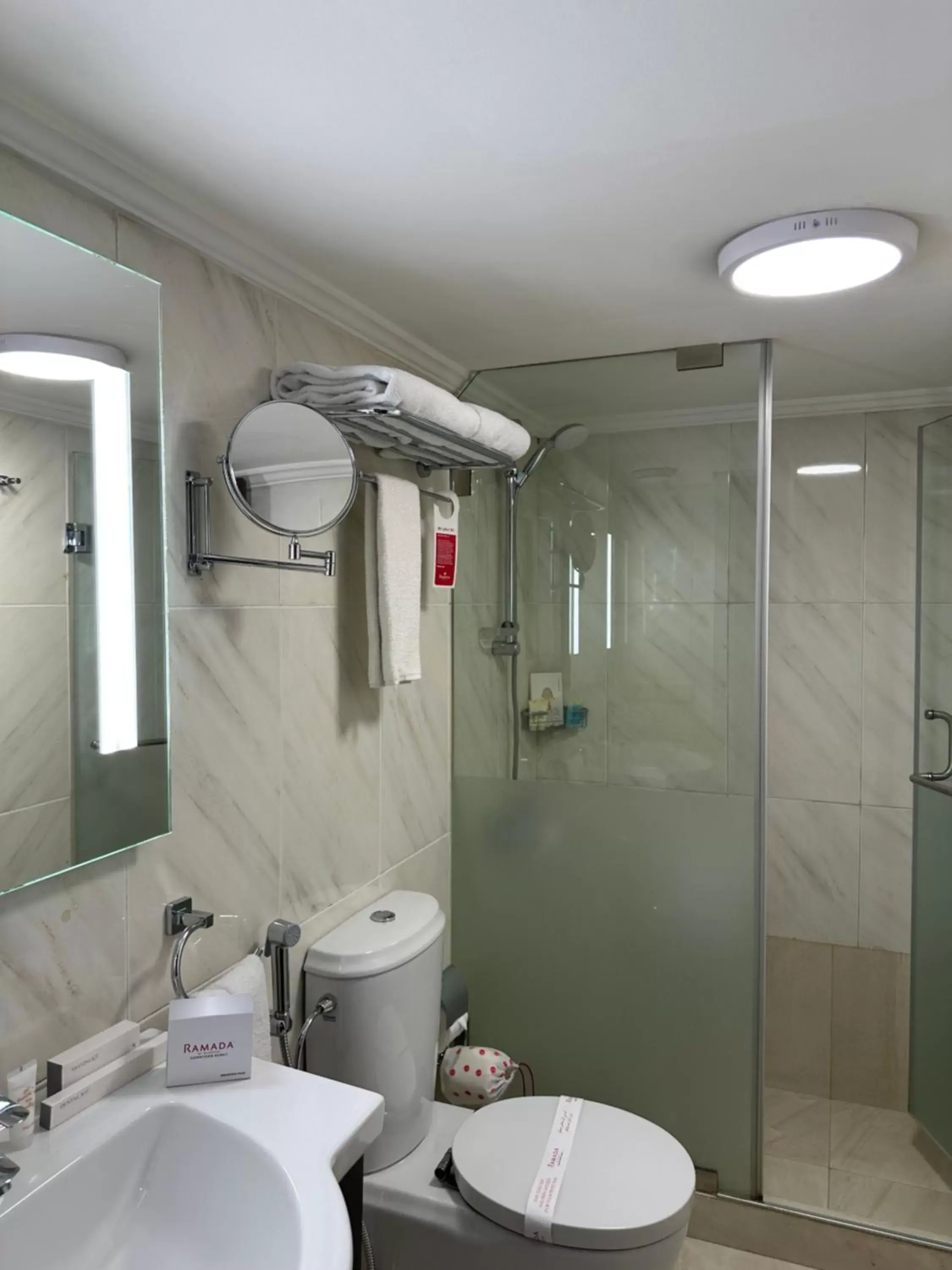 Shower, Bathroom in Ramada by Wyndham Downtown Beirut