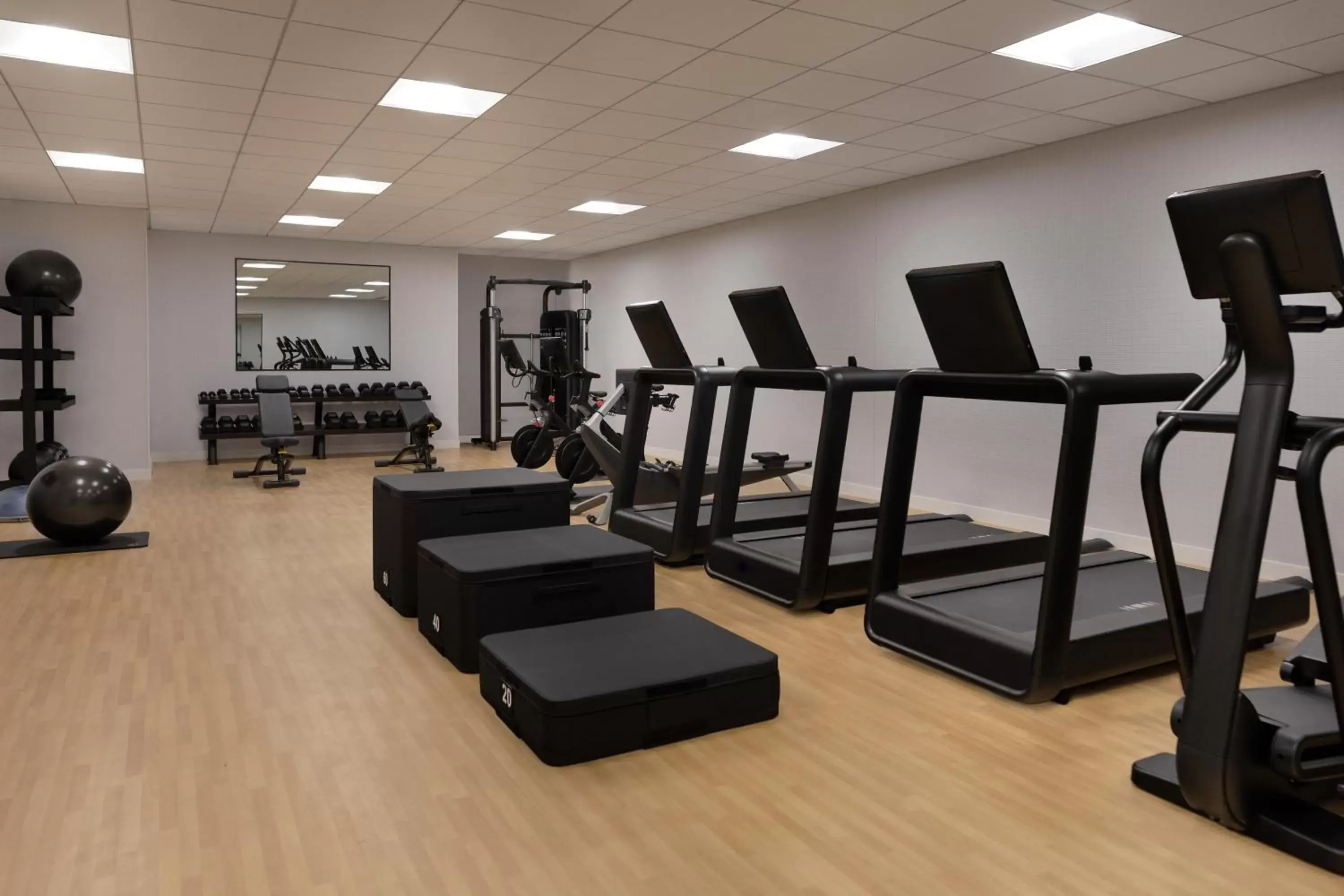 Fitness centre/facilities in The Slate Hotel Denver Downtown, Tapestry by Hilton Fitness centre/facilities in The Slate Hotel Denver Downtown, Tapestry by Hilton