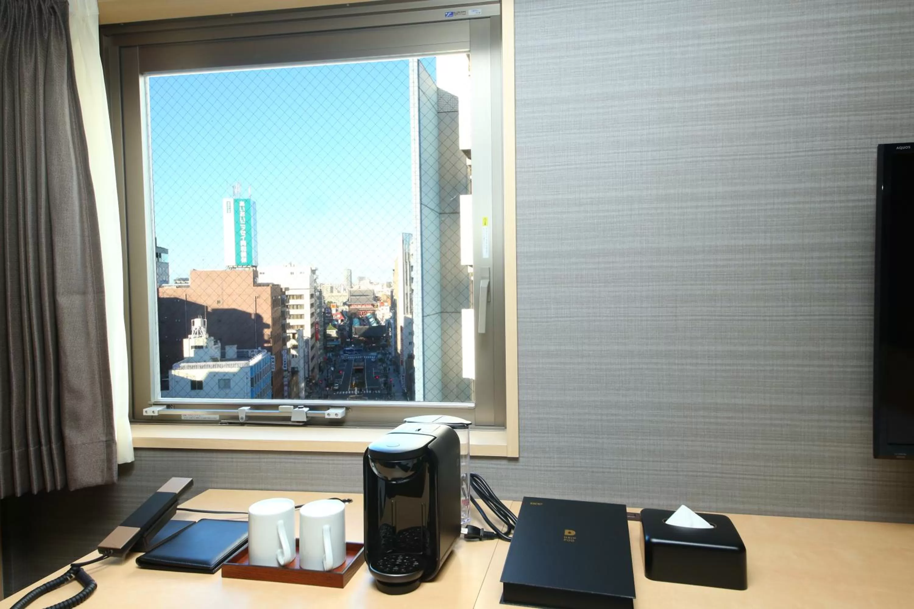 TV and multimedia in Hotel Wing International Select Asakusa Komagata