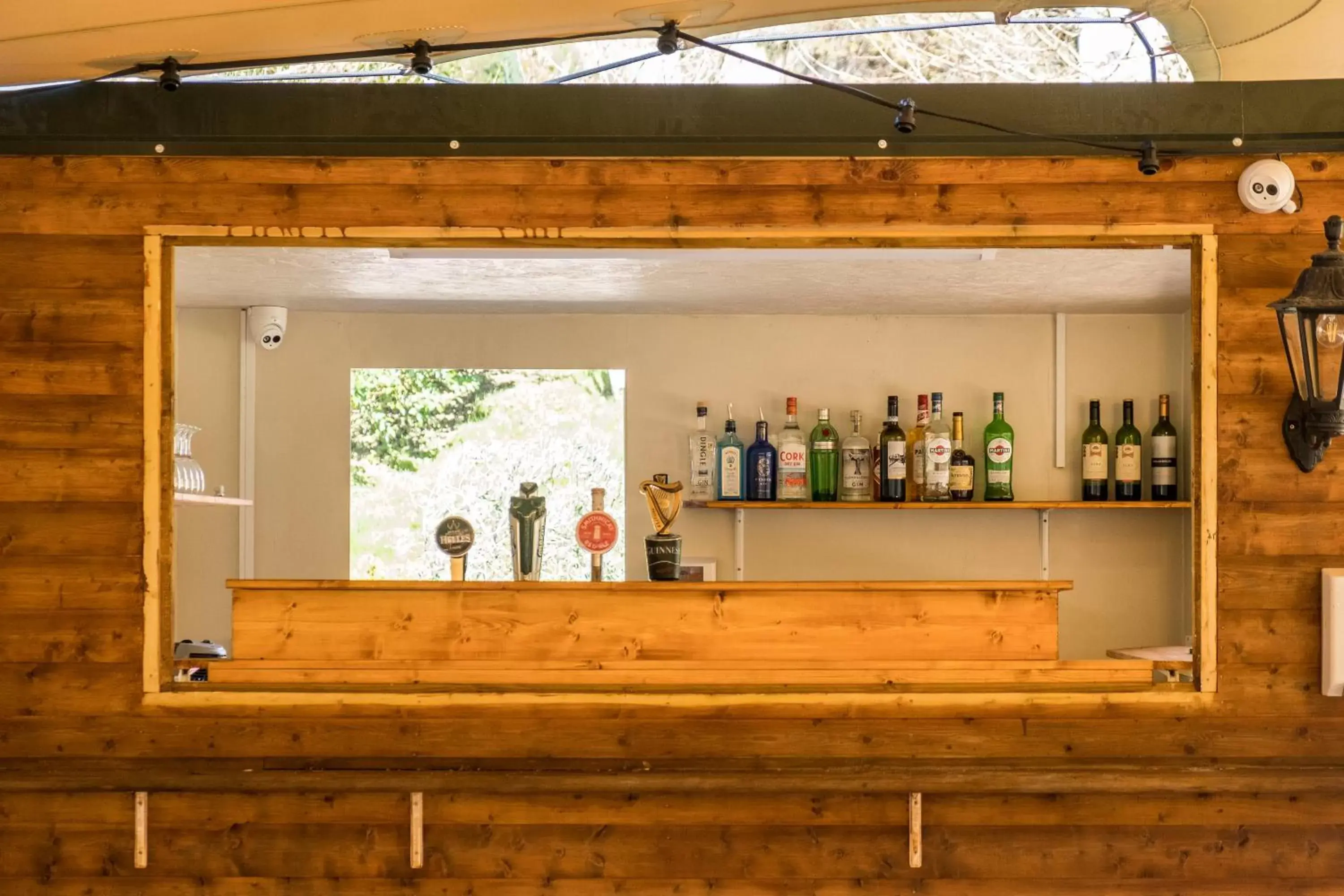 Lounge or bar in The Lodge at Woodenbridge