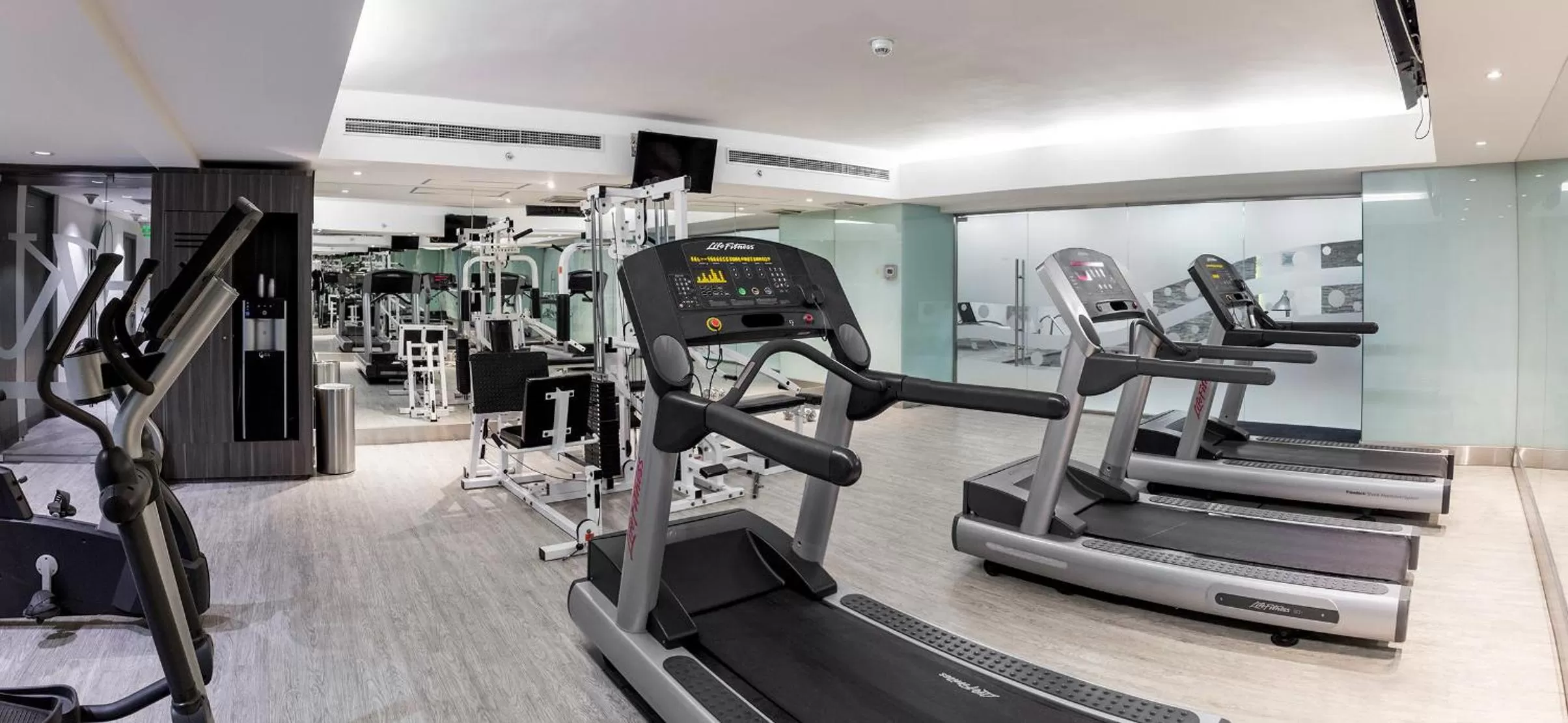 Fitness centre/facilities in Wyndham Garden Santiago Kennedy