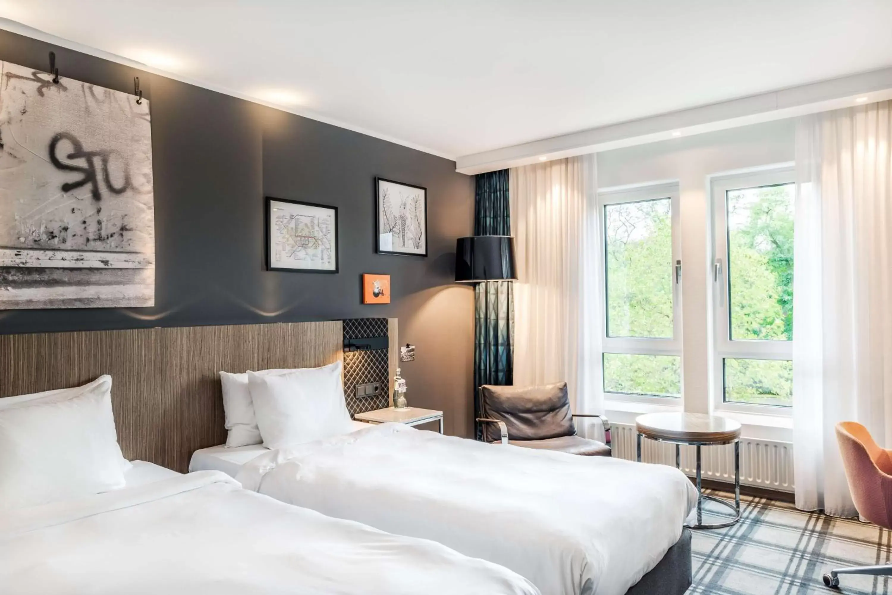 Bedroom, Bed in Radisson Blu Hotel Karlsruhe