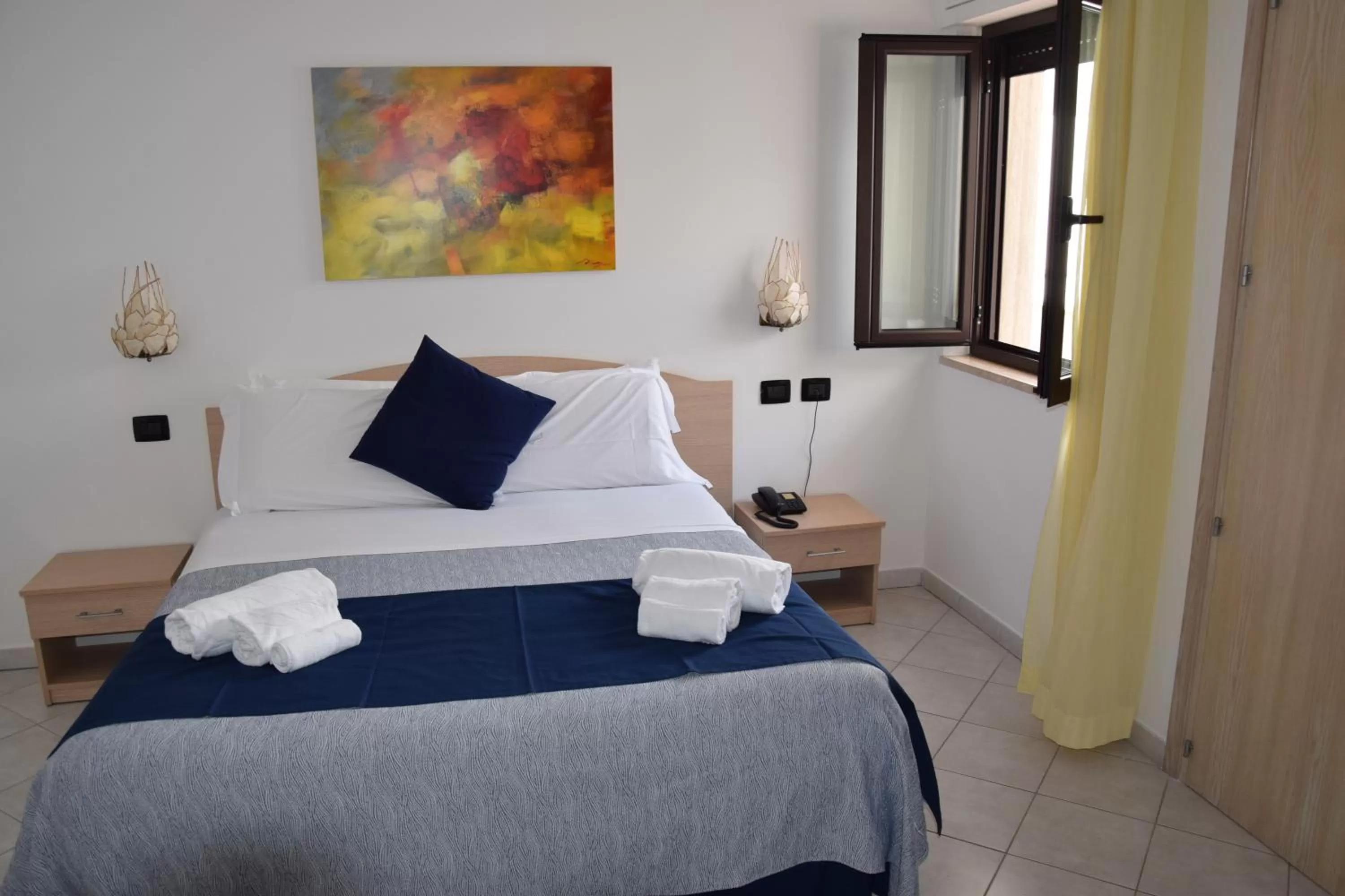 Bed in Hotel Profumo Di Mare