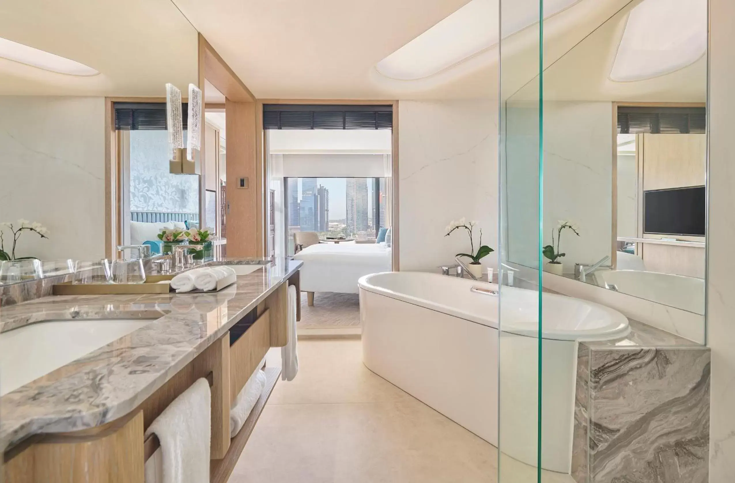 Bathroom in Mandarin Oriental, Singapore