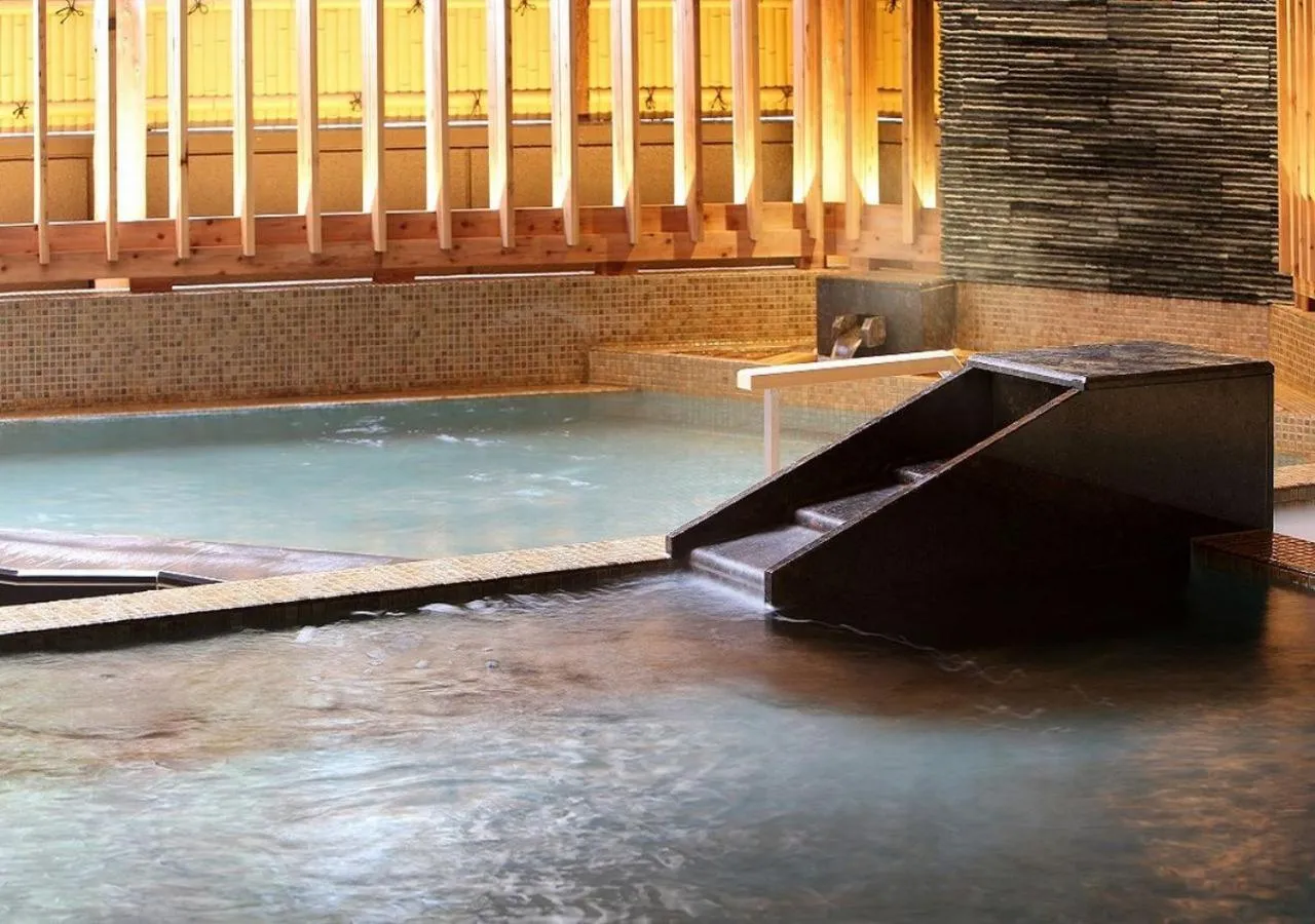 Hot Spring Bath in Hakodate Hotel Banso