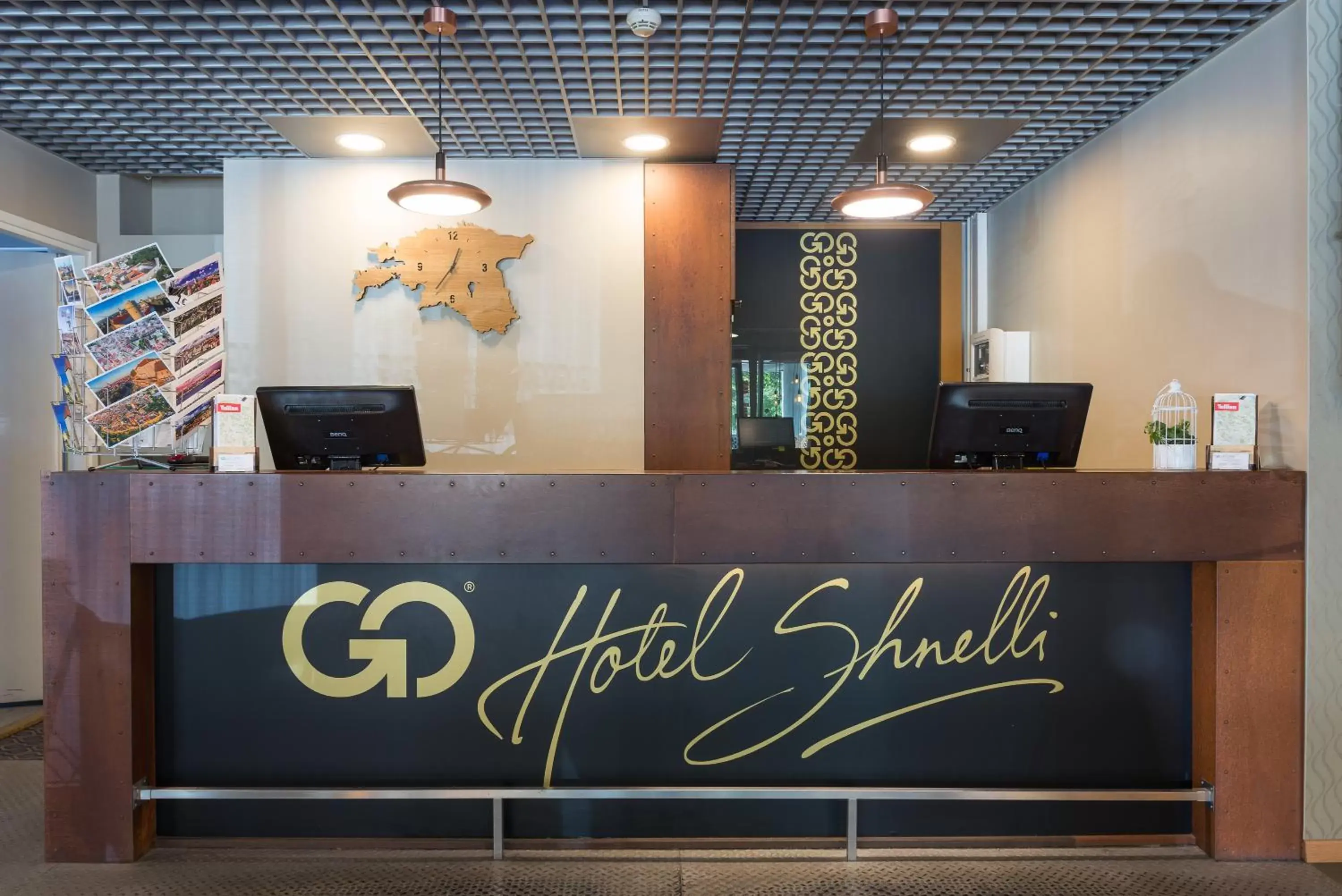 Property logo or sign in Go Hotel Shnelli