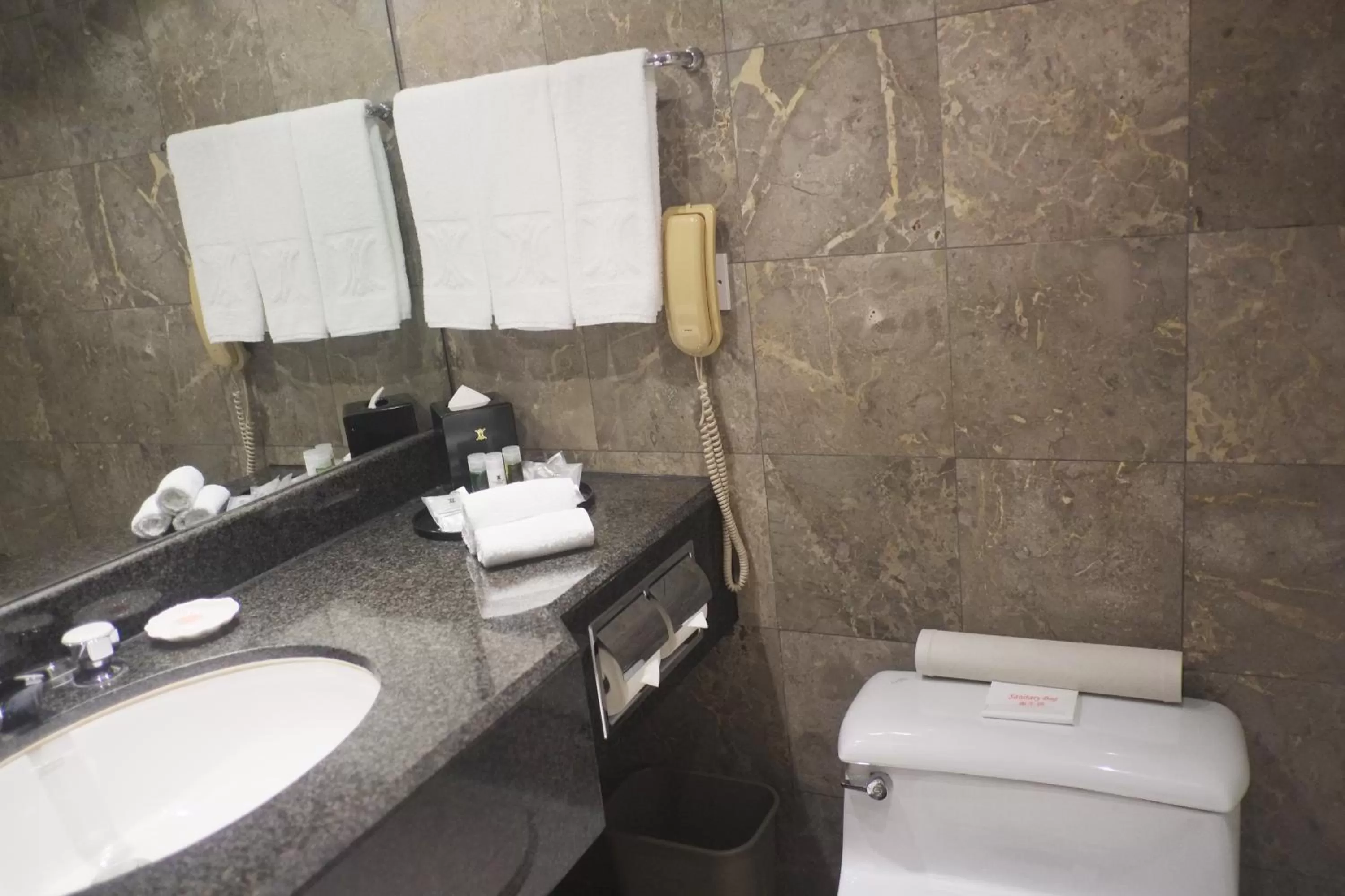 Toilet in The Kimberley Hotel