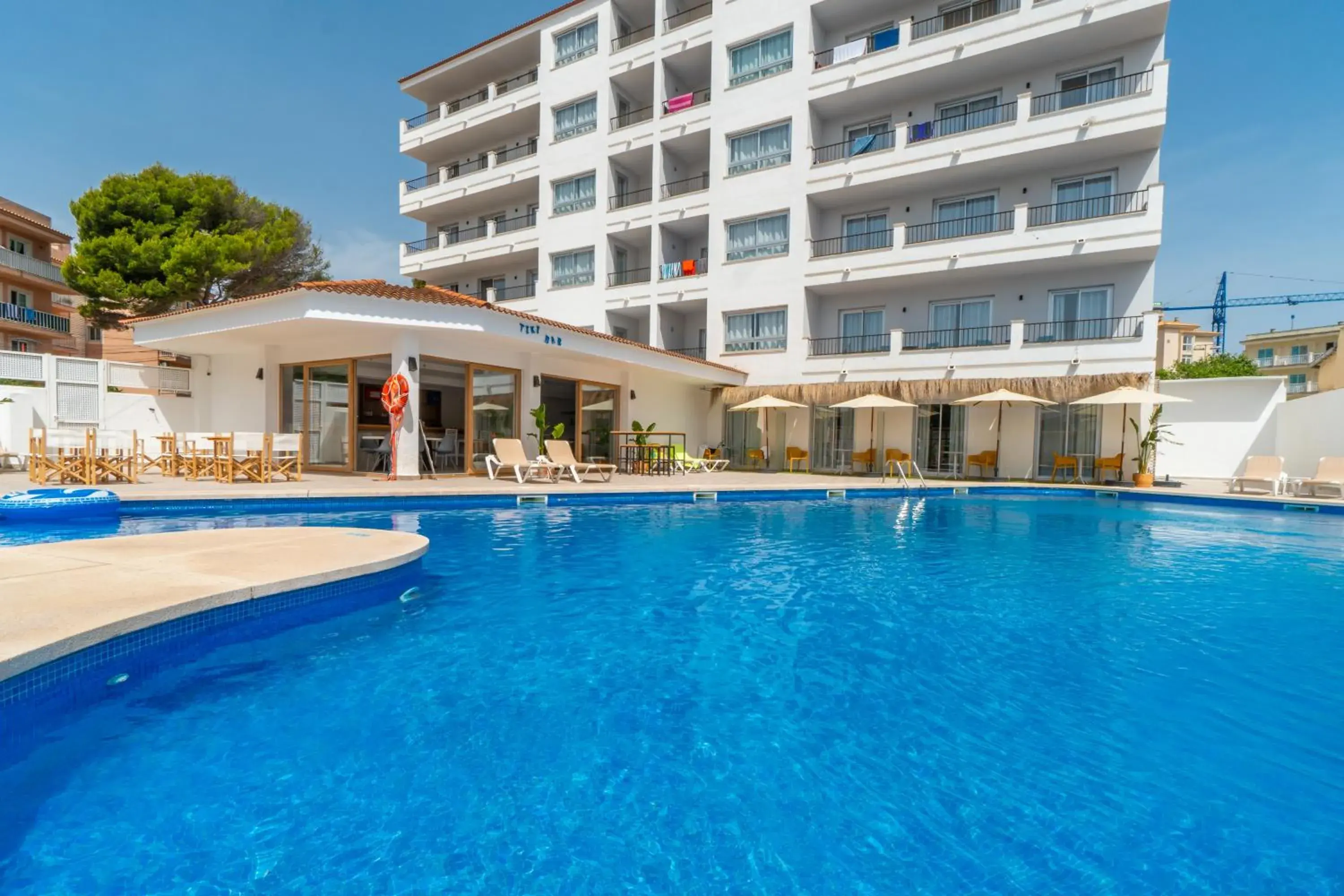 Swimming Pool in Hostal Alcina