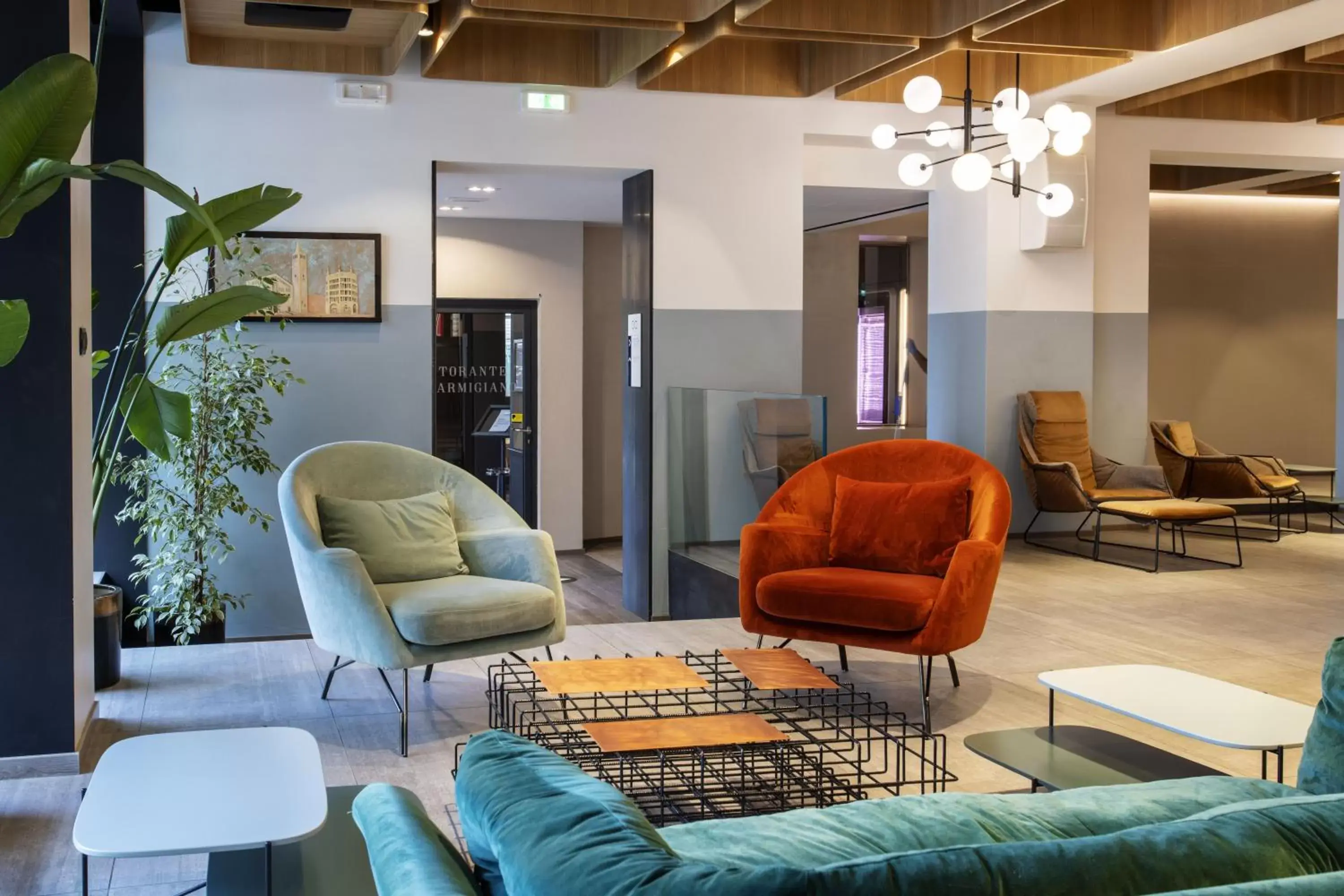 Lobby or reception, Seating Area in Novotel Parma Centro