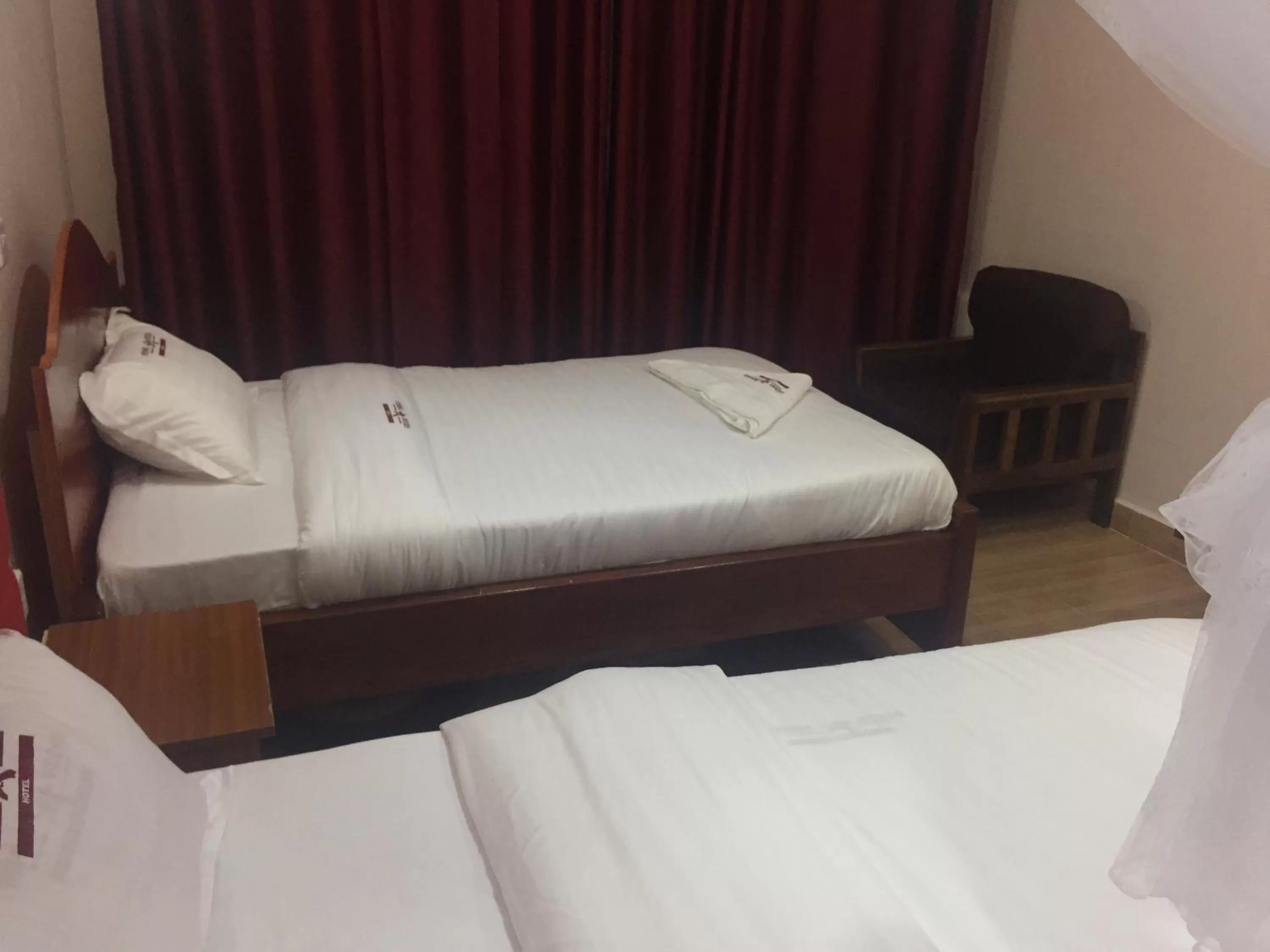 Bed in Vienna Woods Hotel Nakuru