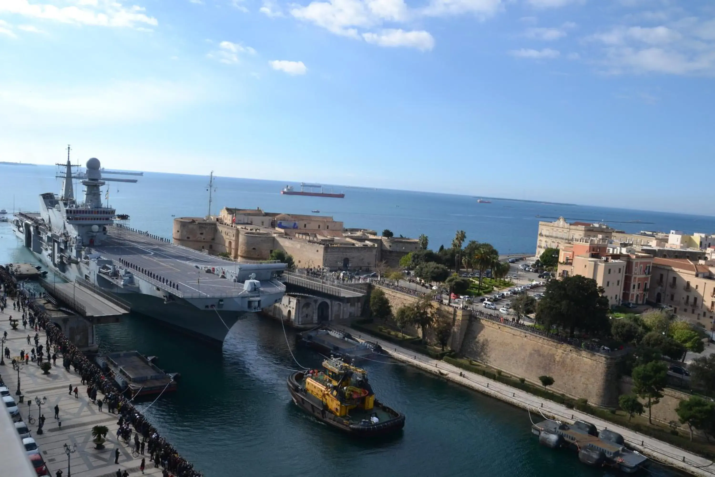 Bird's eye view in Hotel Virgilio