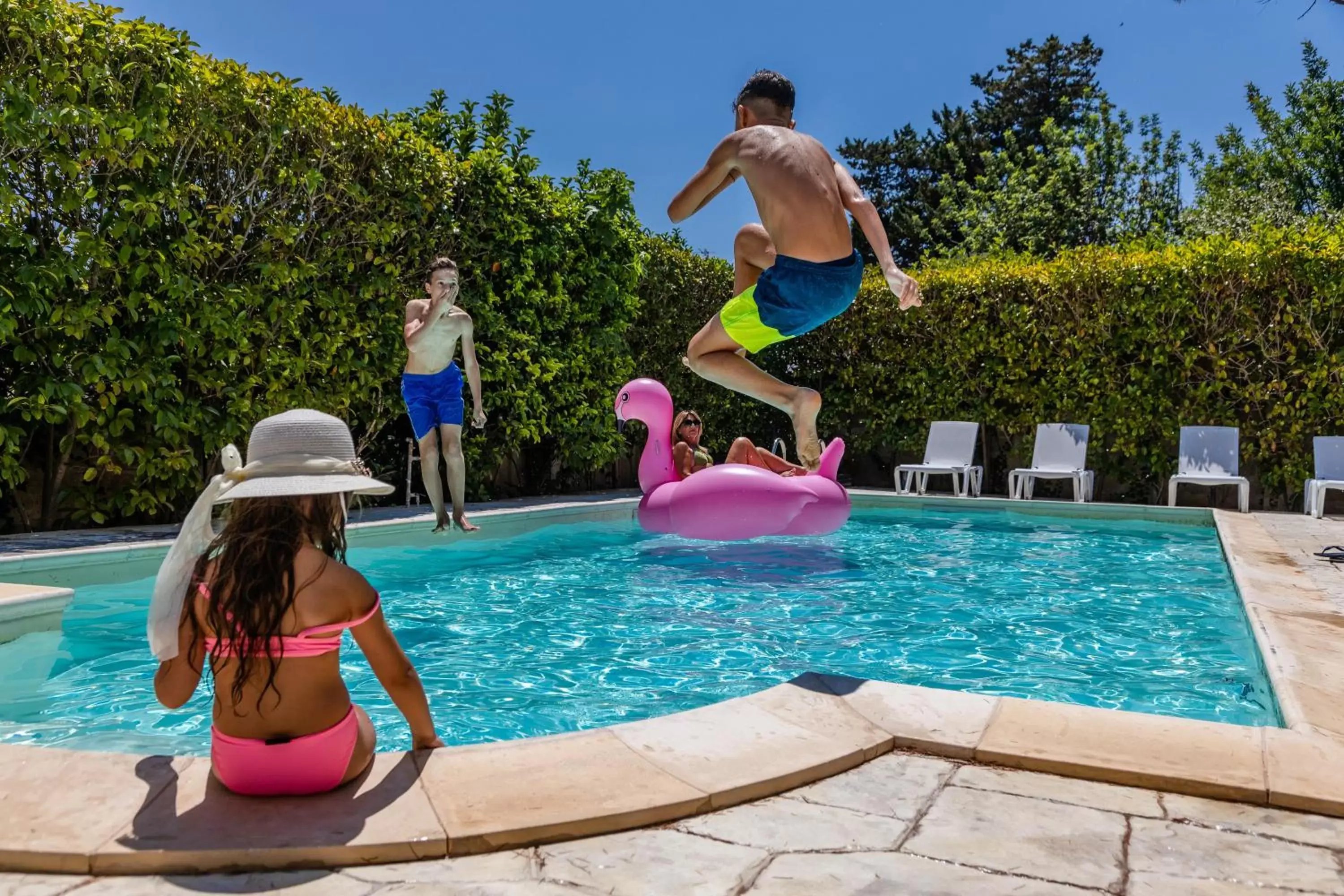 Swimming Pool in La Collina di Montegrappa - Villa e Residence