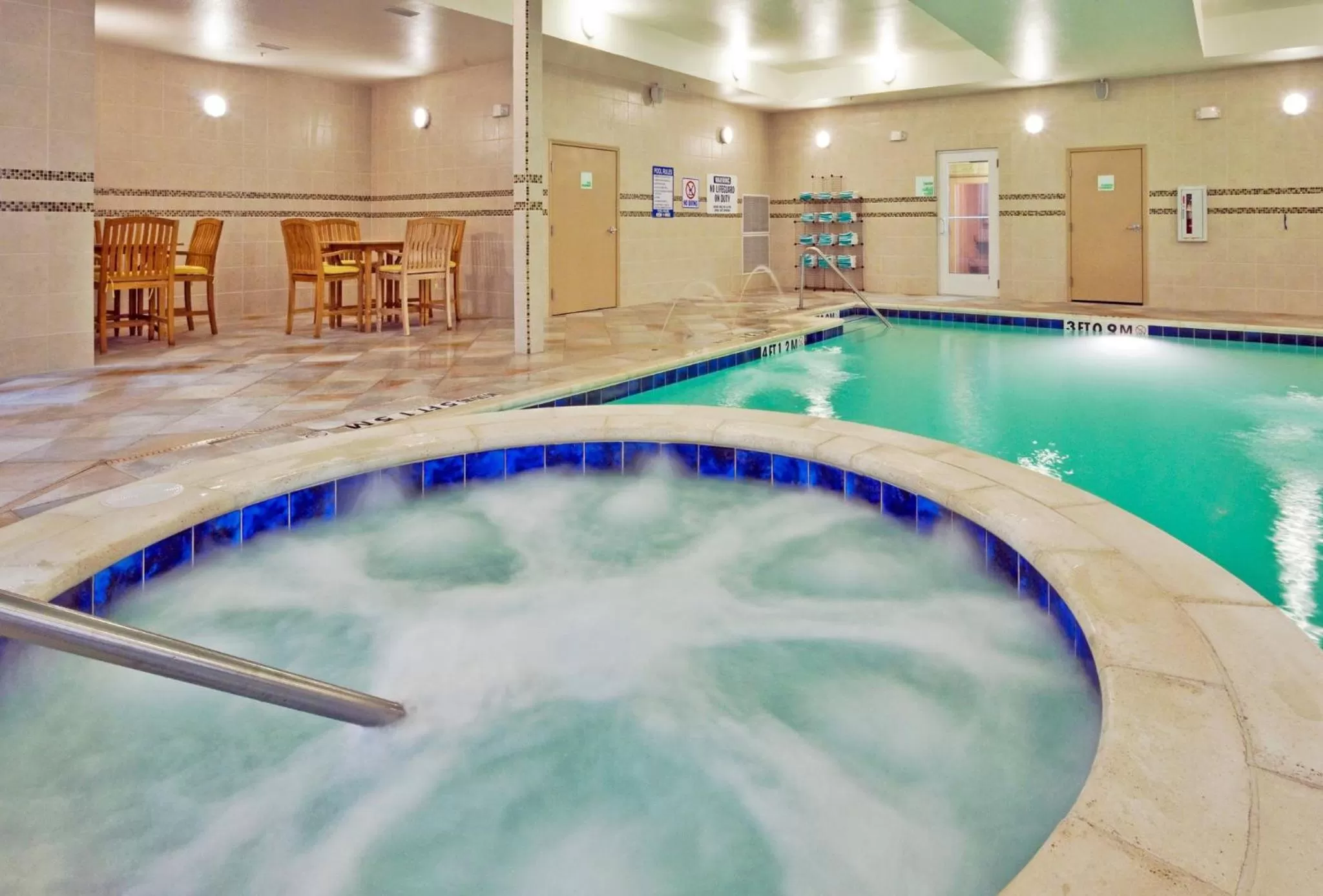 Swimming pool in Holiday Inn Hotel & Suites Waco Northwest by IHG