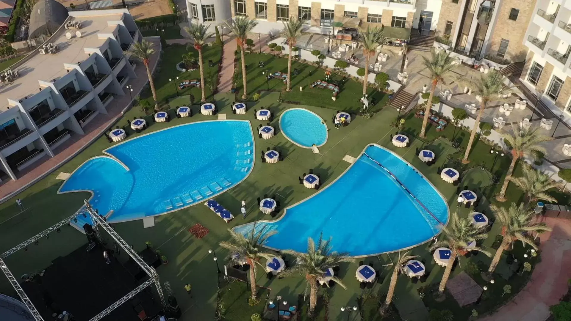 Swimming pool, Pool View in Jewel Sport City and Aqua Park