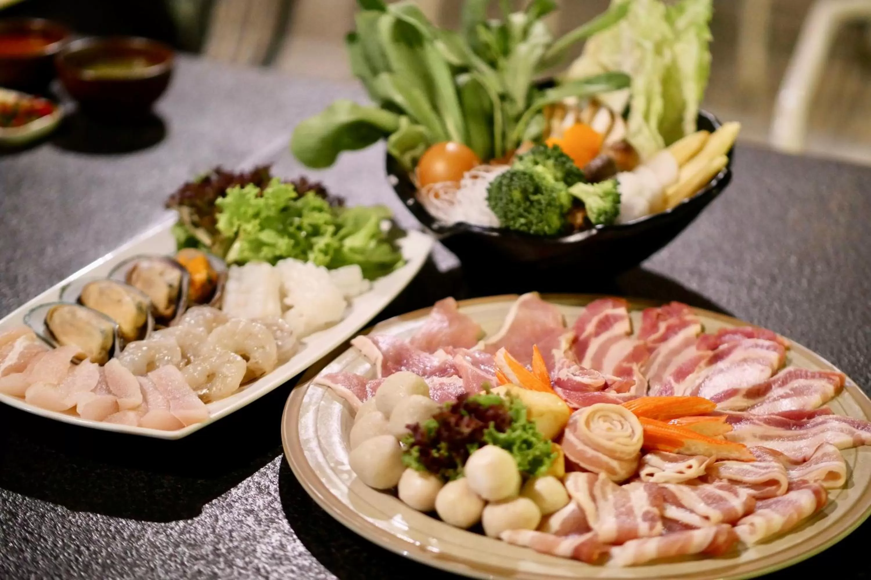 Dinner in Tinidee Hotel Bangkok Golf Club