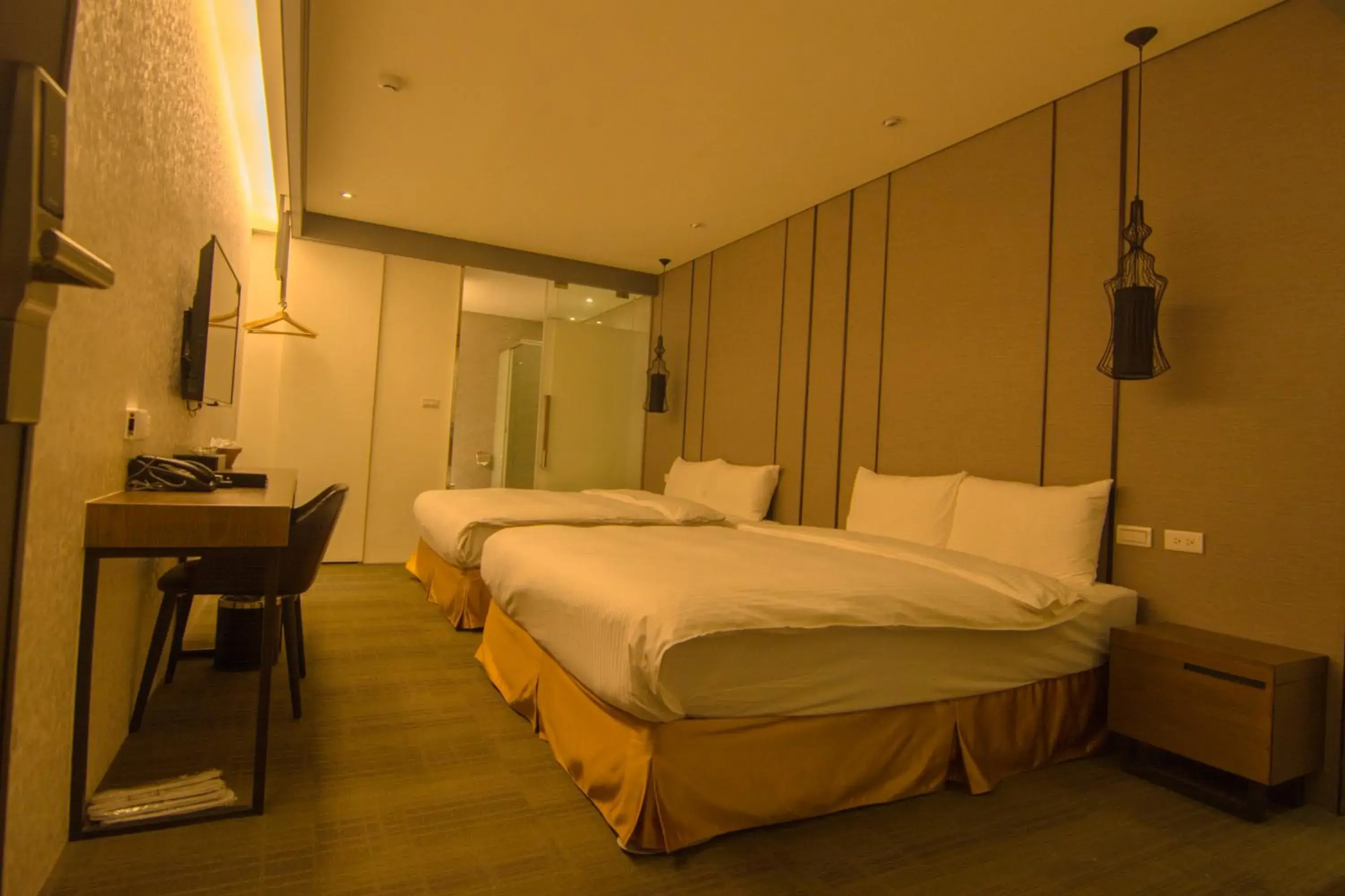 Bedroom, Bed in O2 Hotel Taipei Main Station
