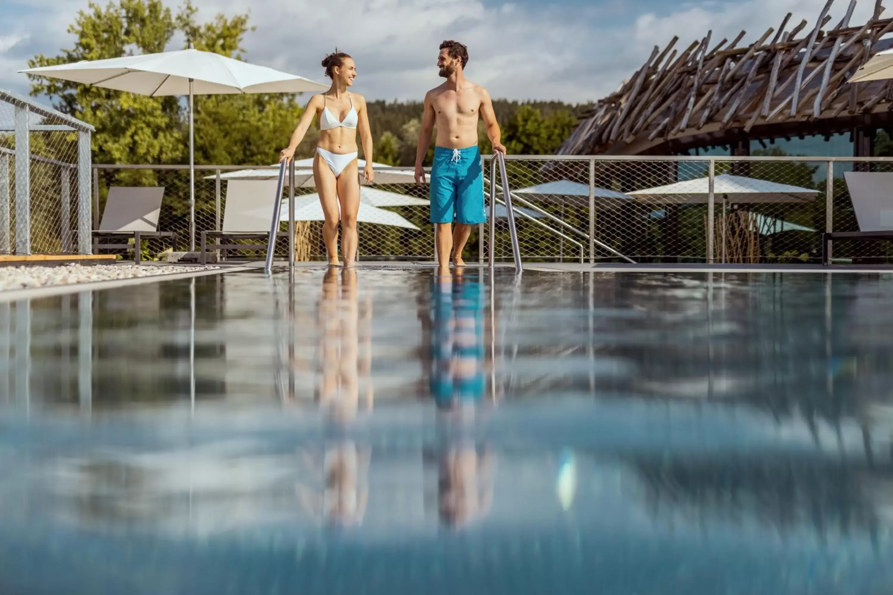 Swimming Pool in Seepark Wörthersee Resort